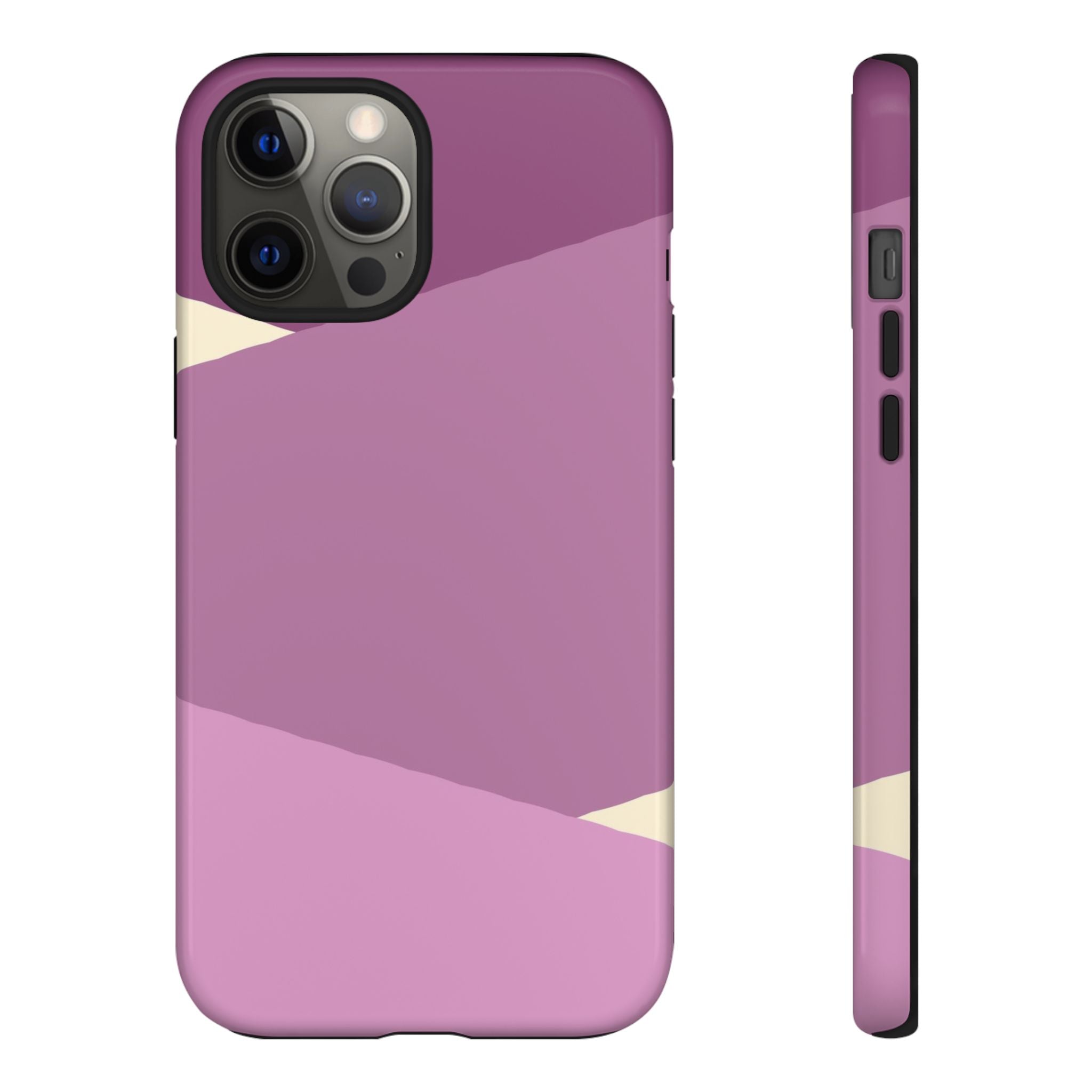 Geometric Pink Angles Phone Case | Tough Case