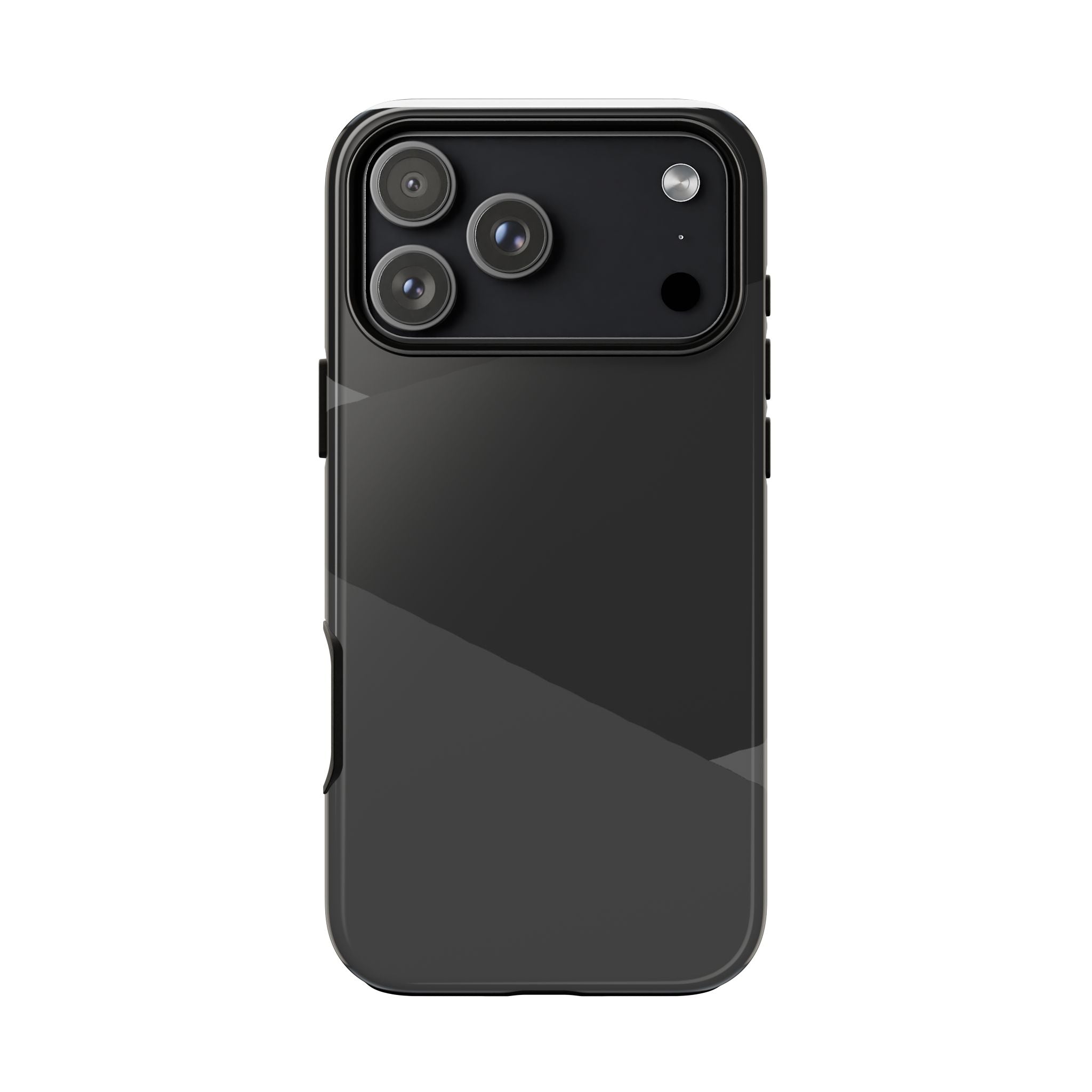 Geometric Black Diagonal Pattern Phone Case