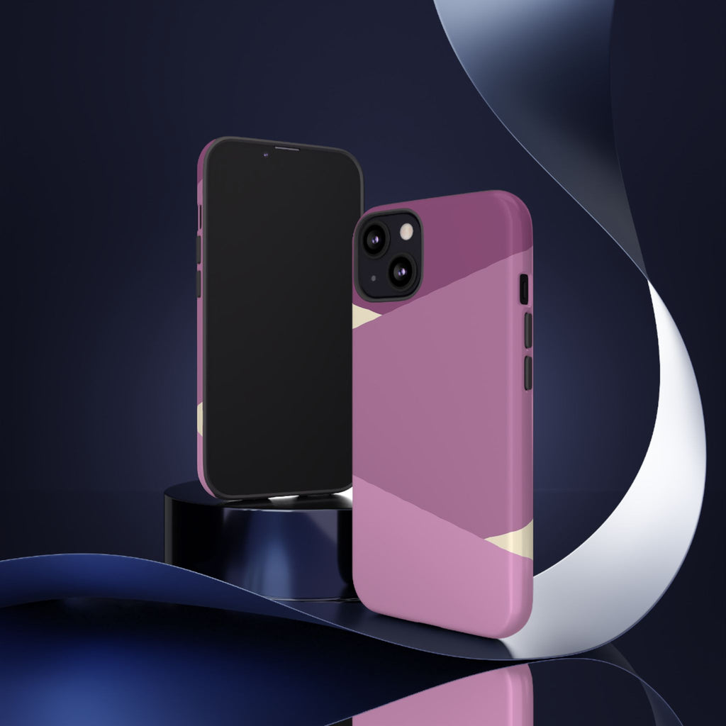 Geometric Pink Angles Phone Case | Tough Case