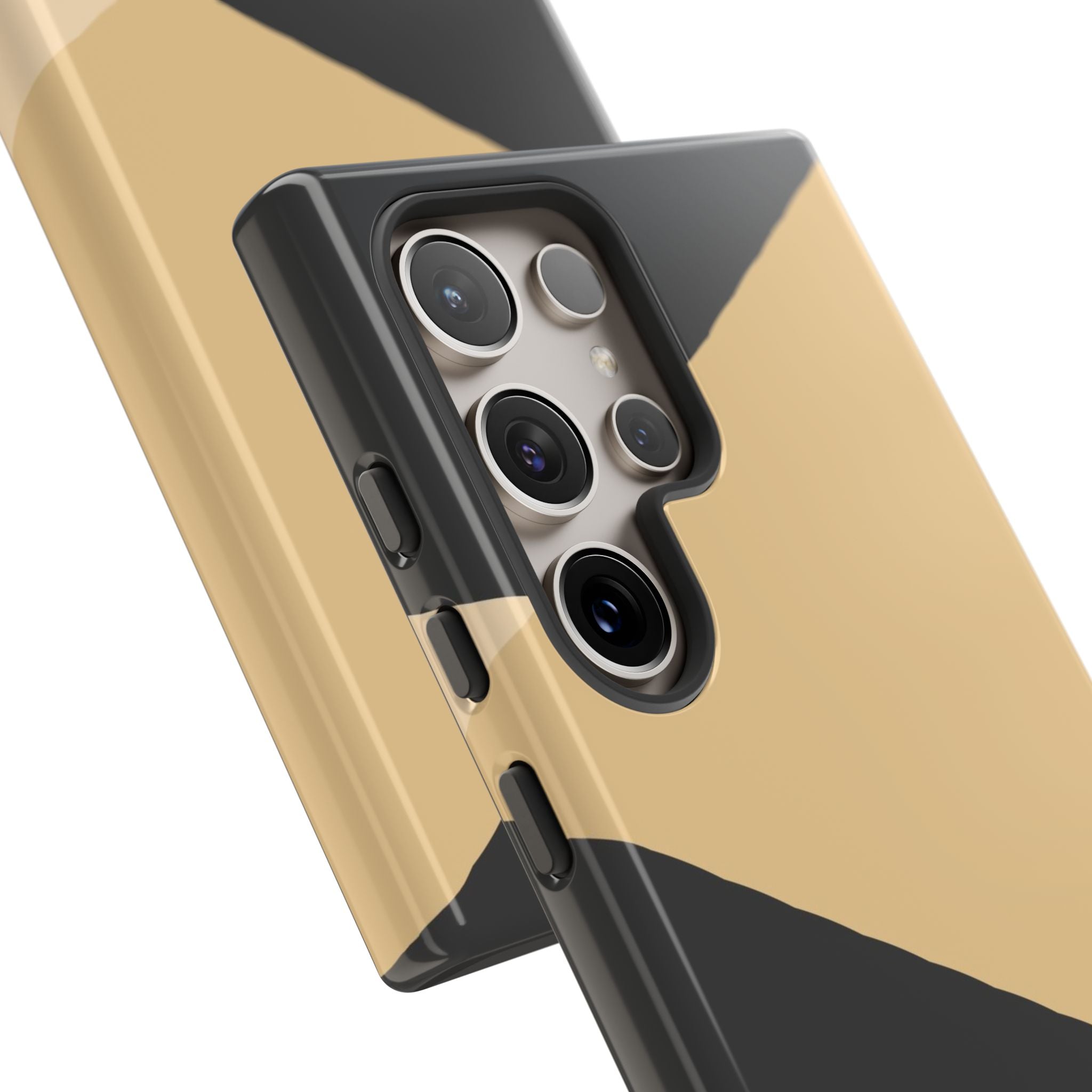 Geometric Beige Triangle Phone Case | Tough Protective Case