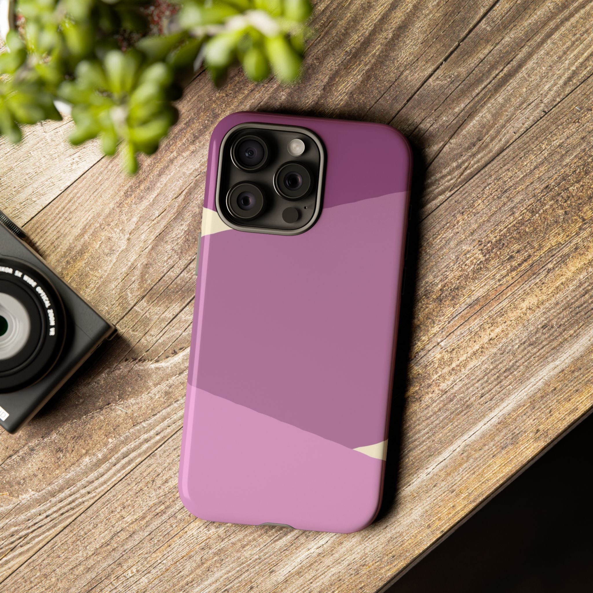 Geometric Pink Angles Phone Case | Tough Case