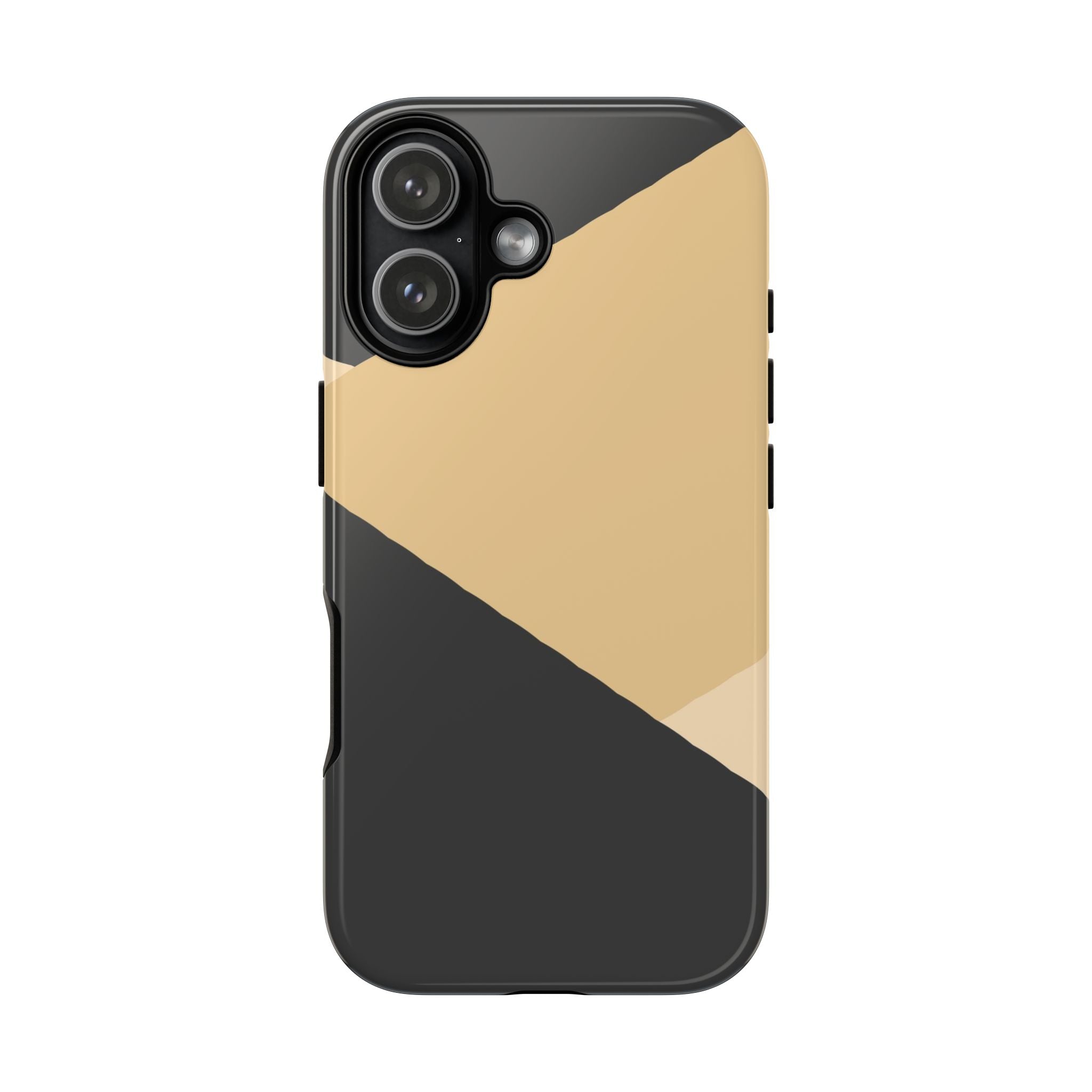 Geometric Beige Triangle Phone Case | Tough Protective Case