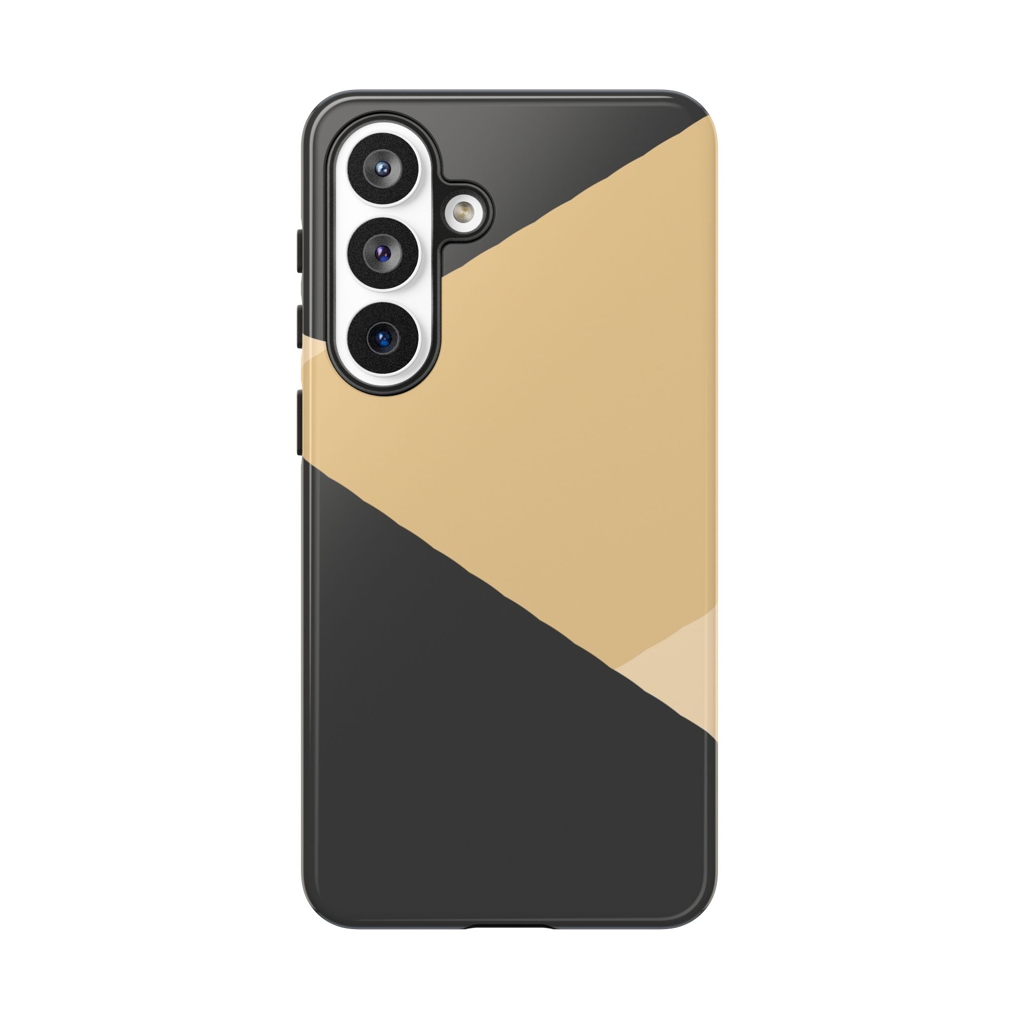Geometric Beige Triangle Phone Case | Tough Protective Case