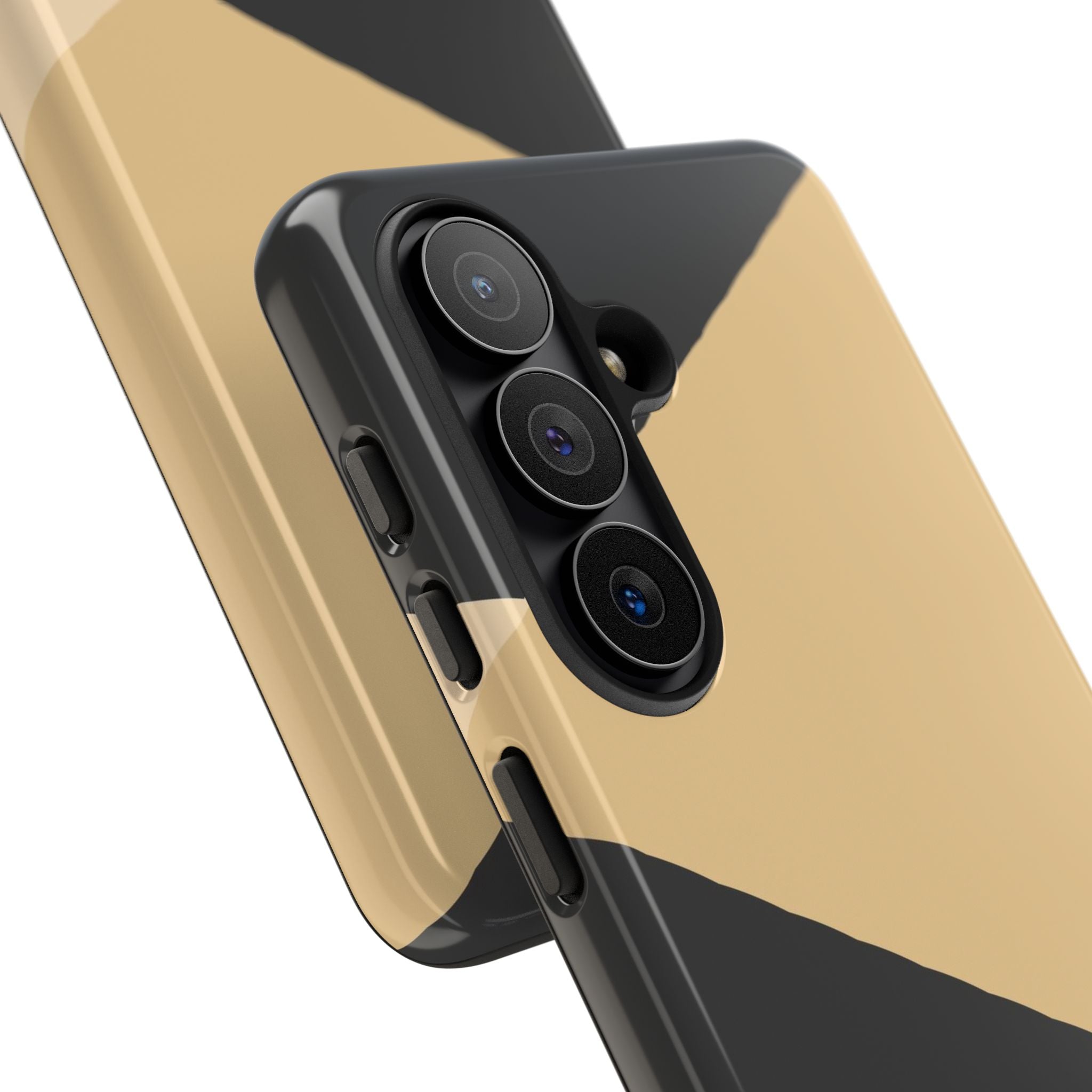 Geometric Beige Triangle Phone Case | Tough Protective Case