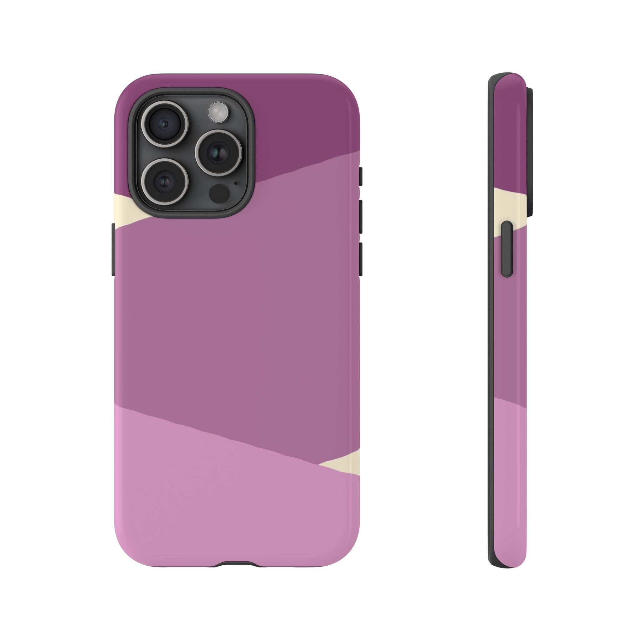 Geometric Pink Angles Phone Case | Tough Case