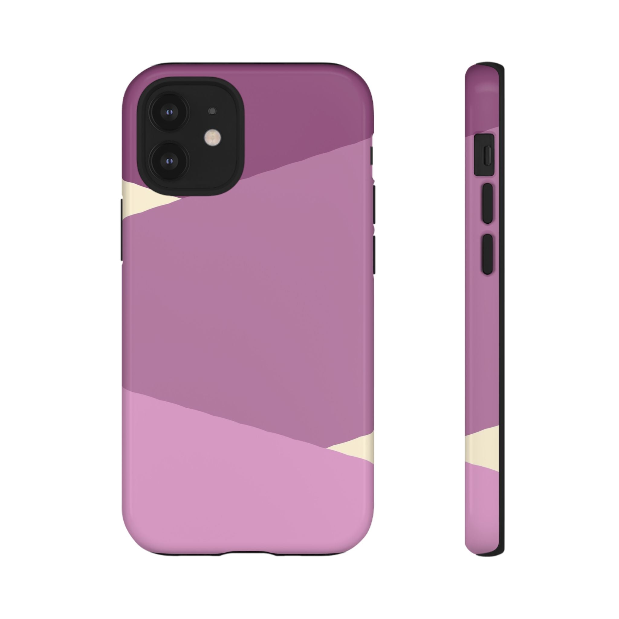 Geometric Pink Angles Phone Case | Tough Case