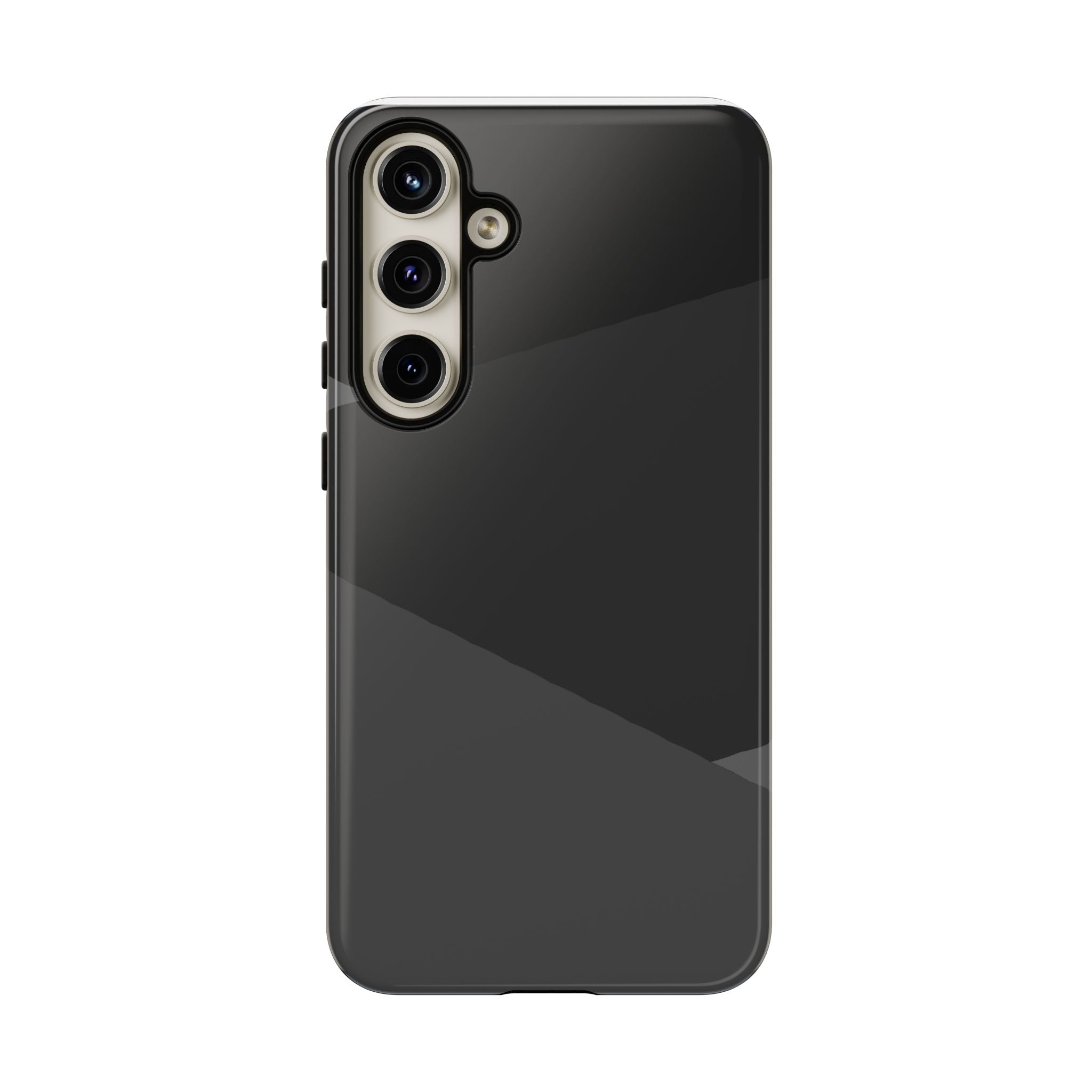 Geometric Black Diagonal Pattern Phone Case