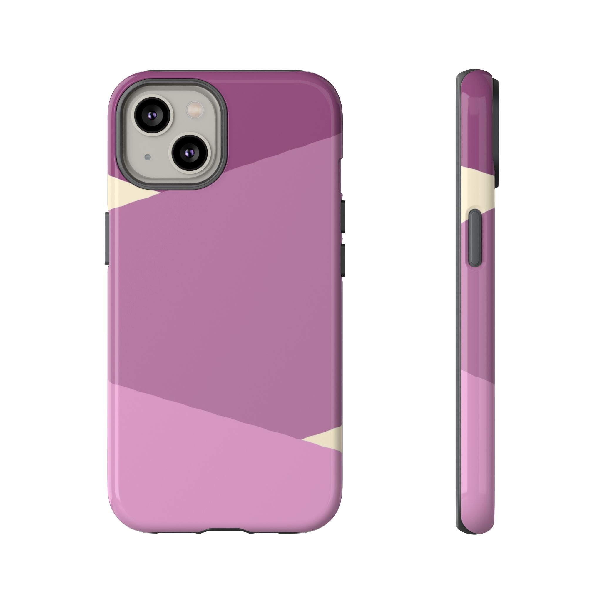 Geometric Pink Angles Phone Case | Tough Case