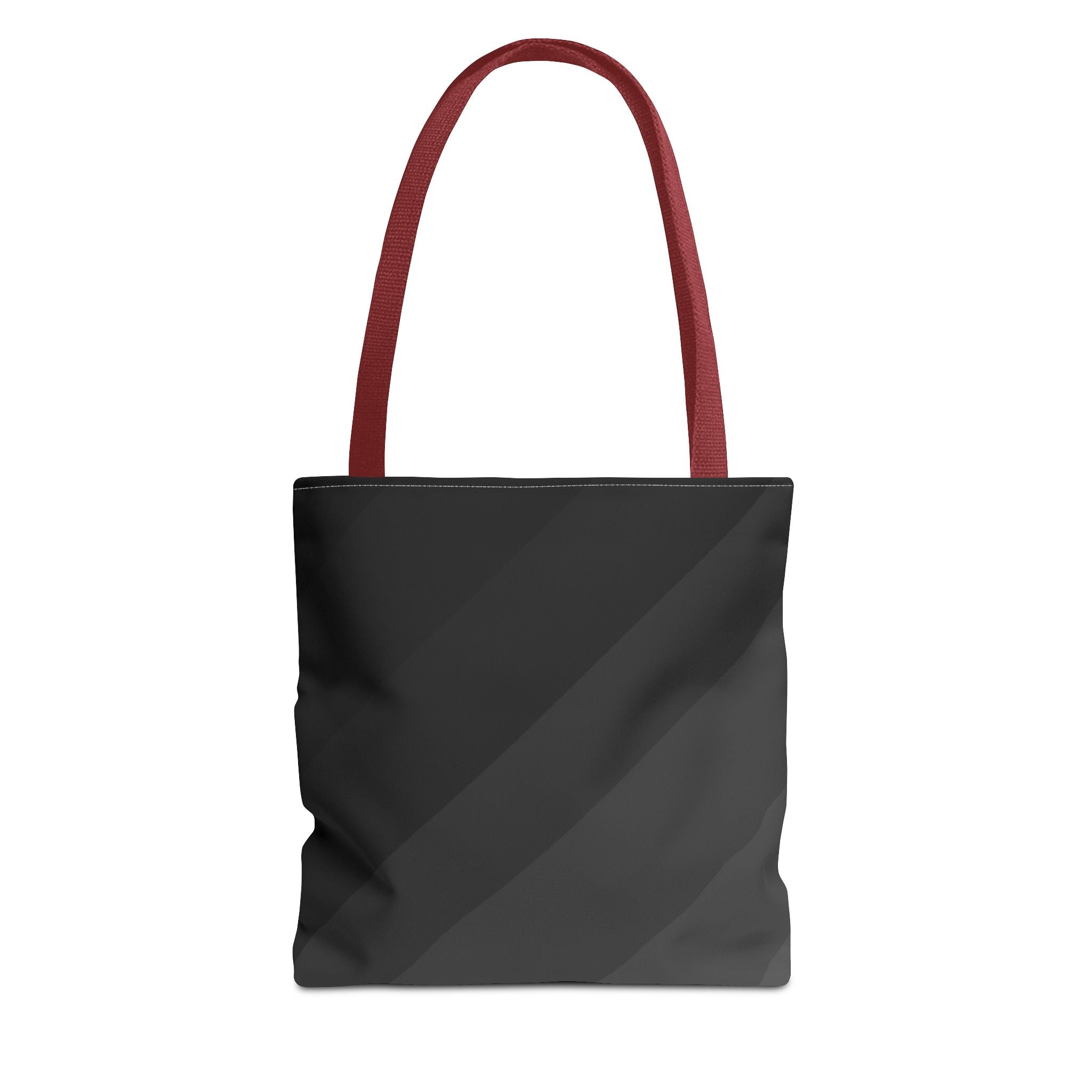 Diagonal Gray Stripes Tote Bag | All-Over Print