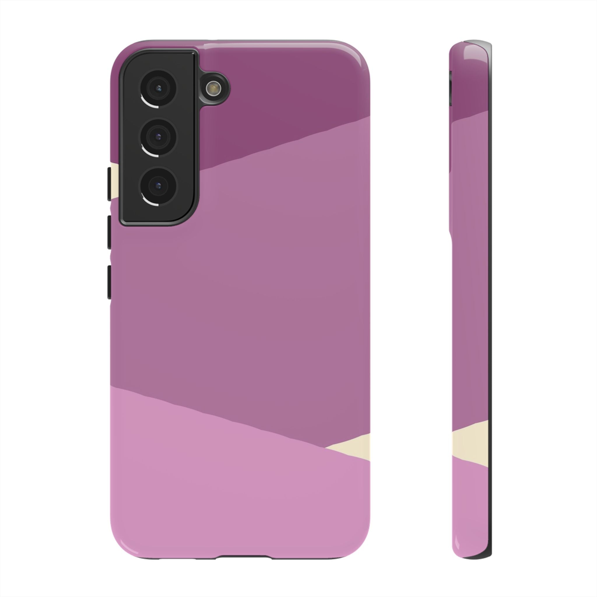 Geometric Pink Angles Phone Case | Tough Case