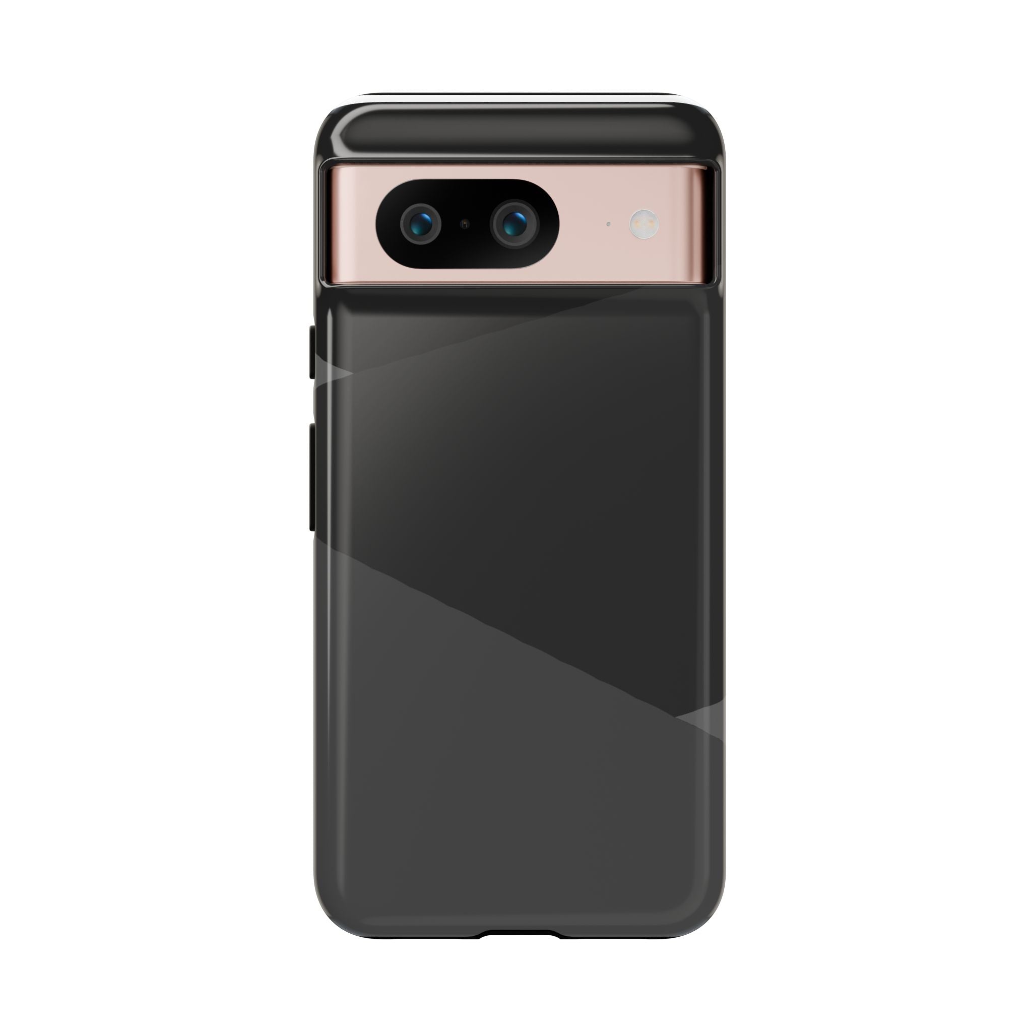 Geometric Black Diagonal Pattern Phone Case