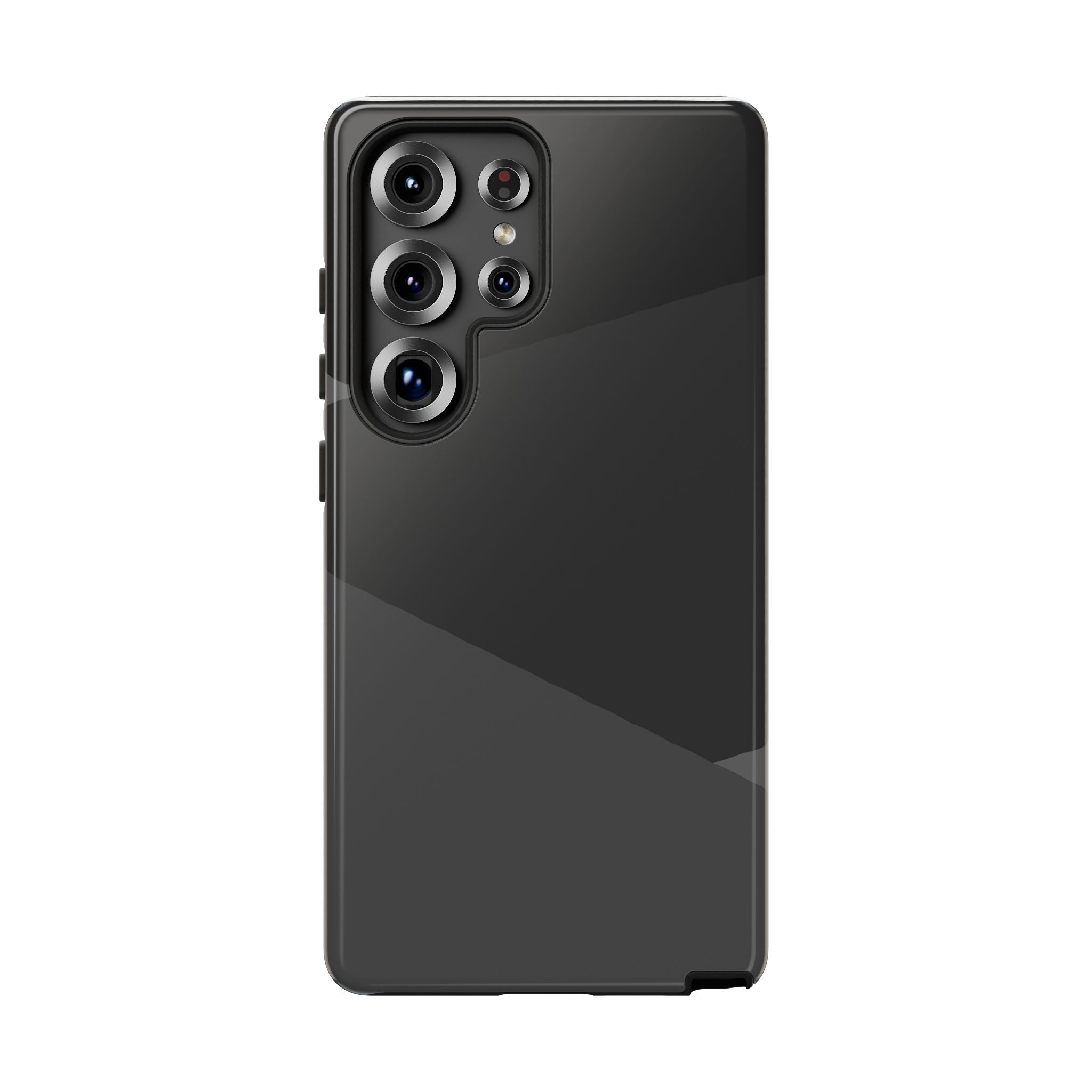 Geometric Black Diagonal Pattern Phone Case