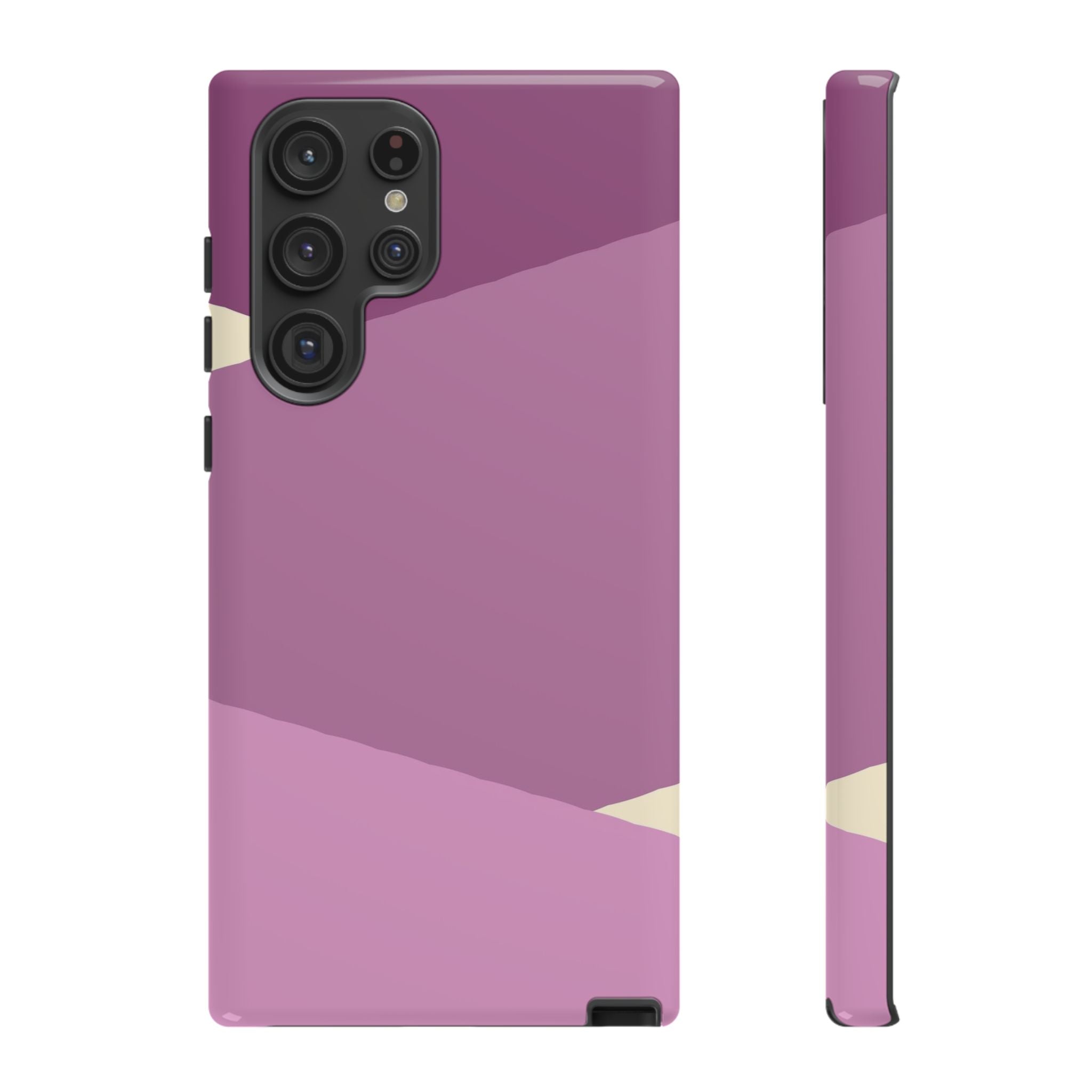 Geometric Pink Angles Phone Case | Tough Case