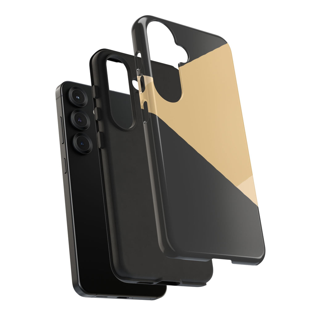 Geometric Beige Triangle Phone Case | Tough Protective Case