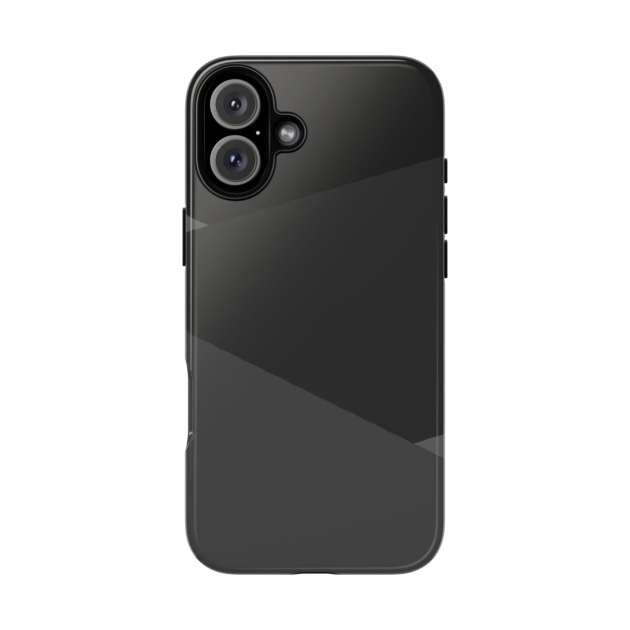 Geometric Black Diagonal Pattern Phone Case