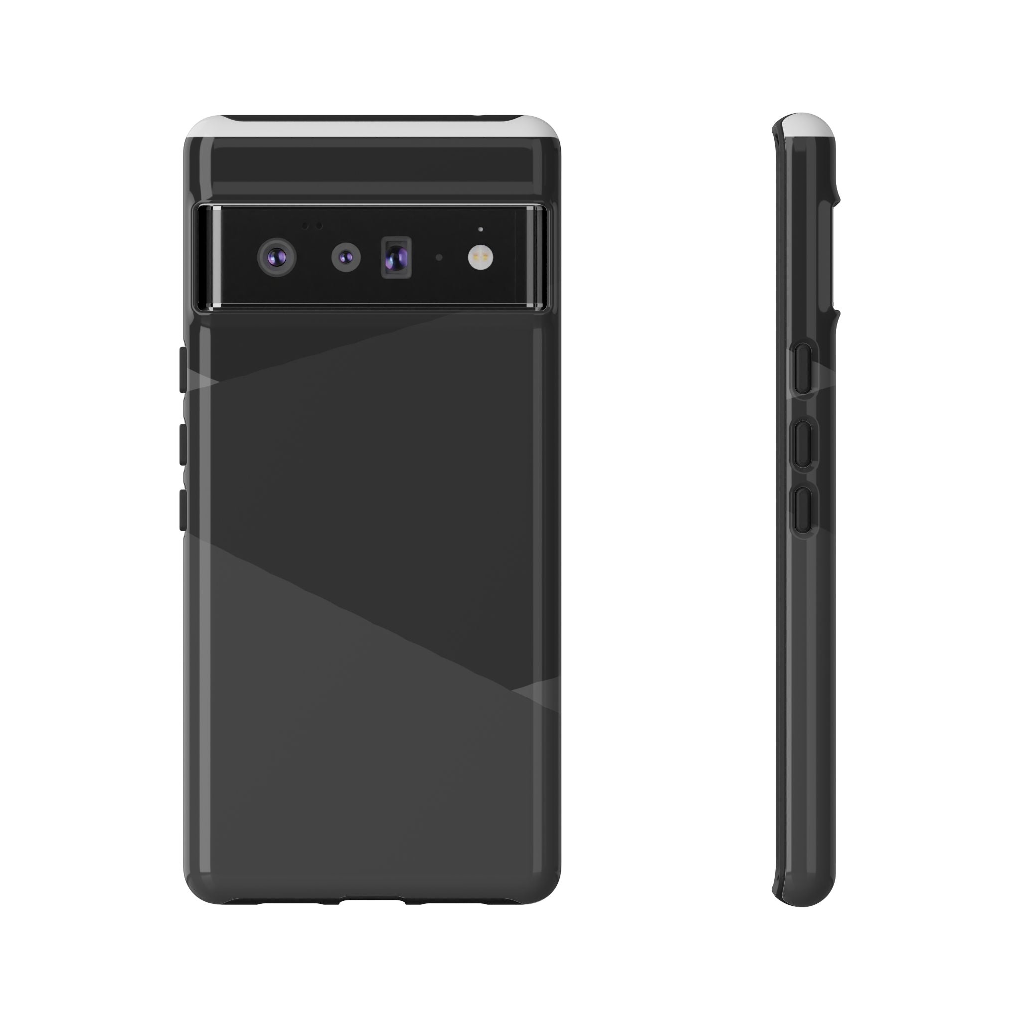 Geometric Black Diagonal Pattern Phone Case