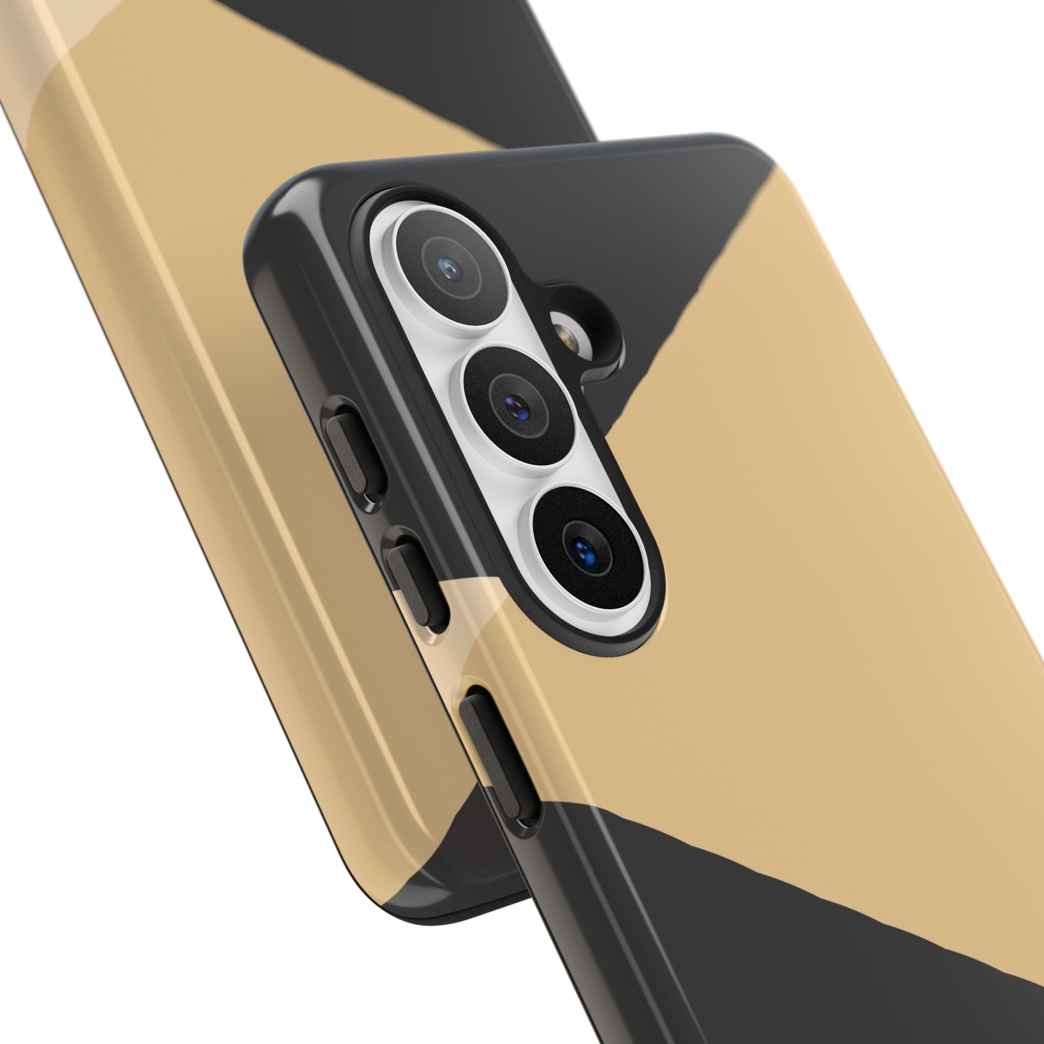 Geometric Beige Triangle Phone Case | Tough Protective Case