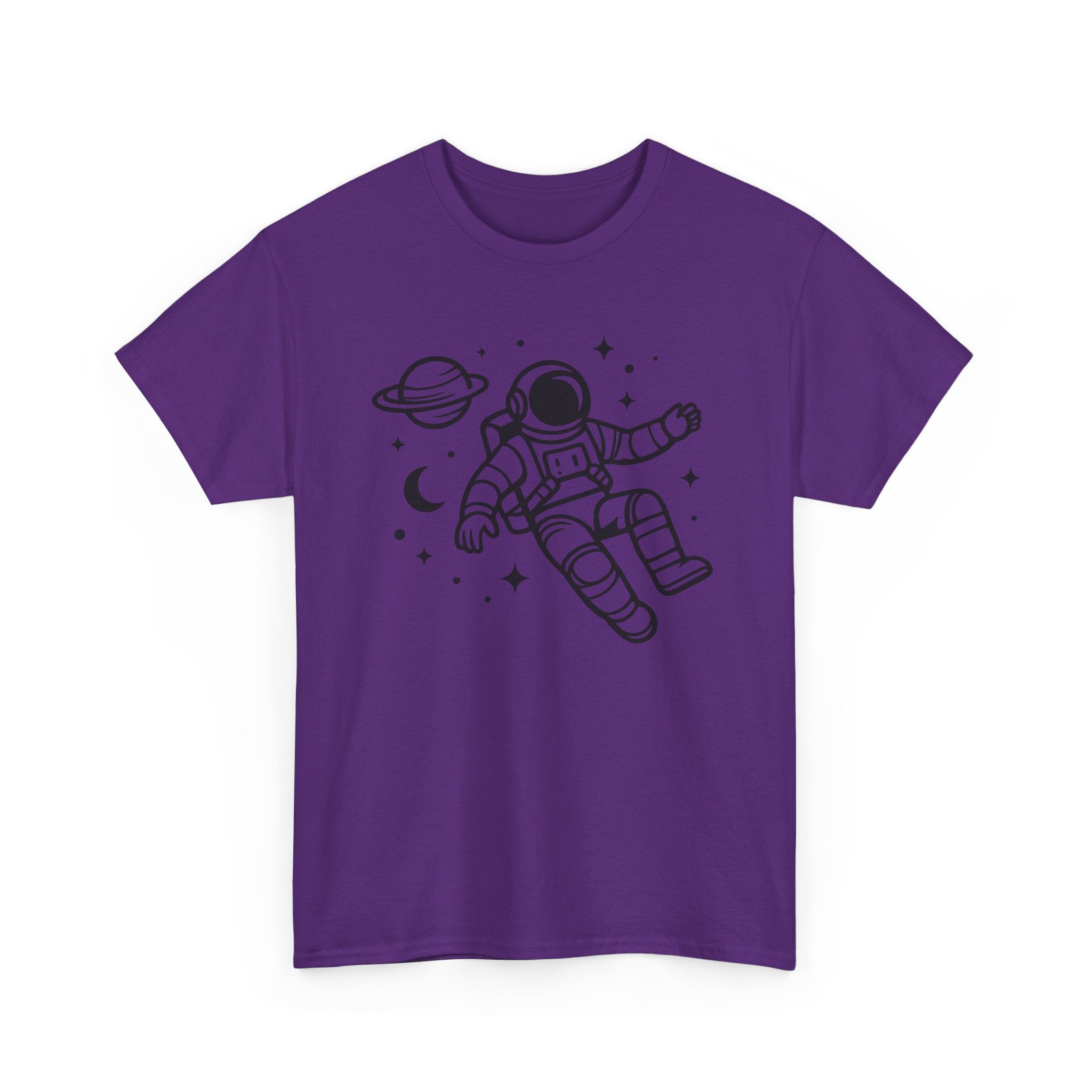 Astronaut Space Tee — Minimal Floating Astronaut Graphic T-Shirt