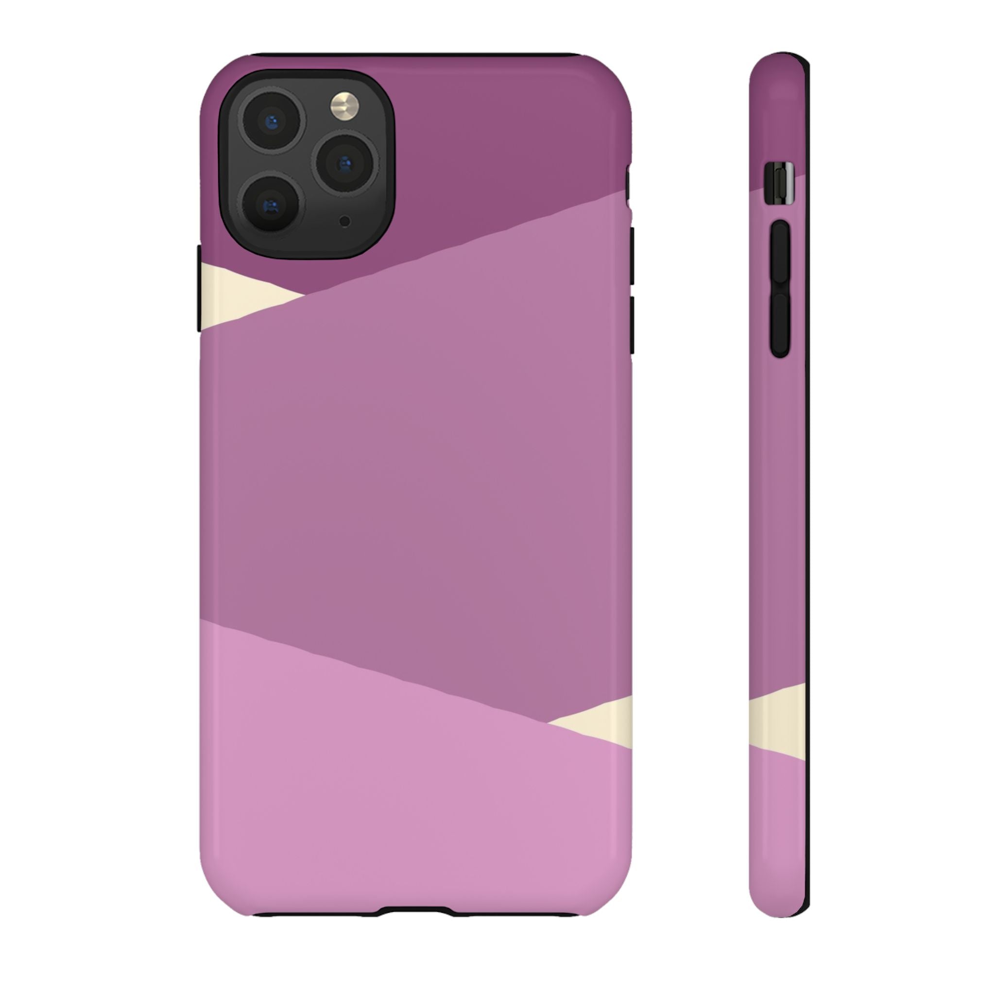 Geometric Pink Angles Phone Case | Tough Case