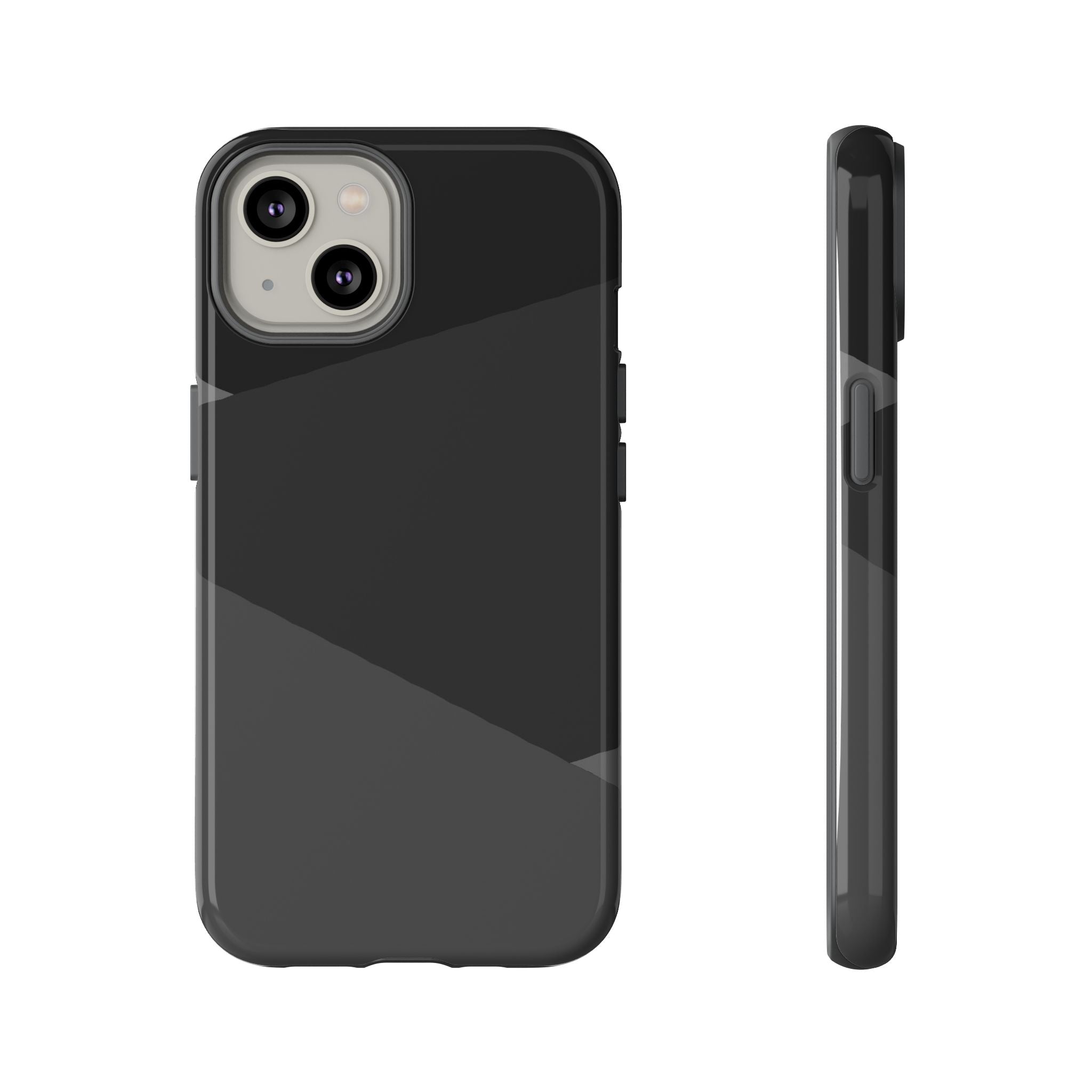 Geometric Black Diagonal Pattern Phone Case