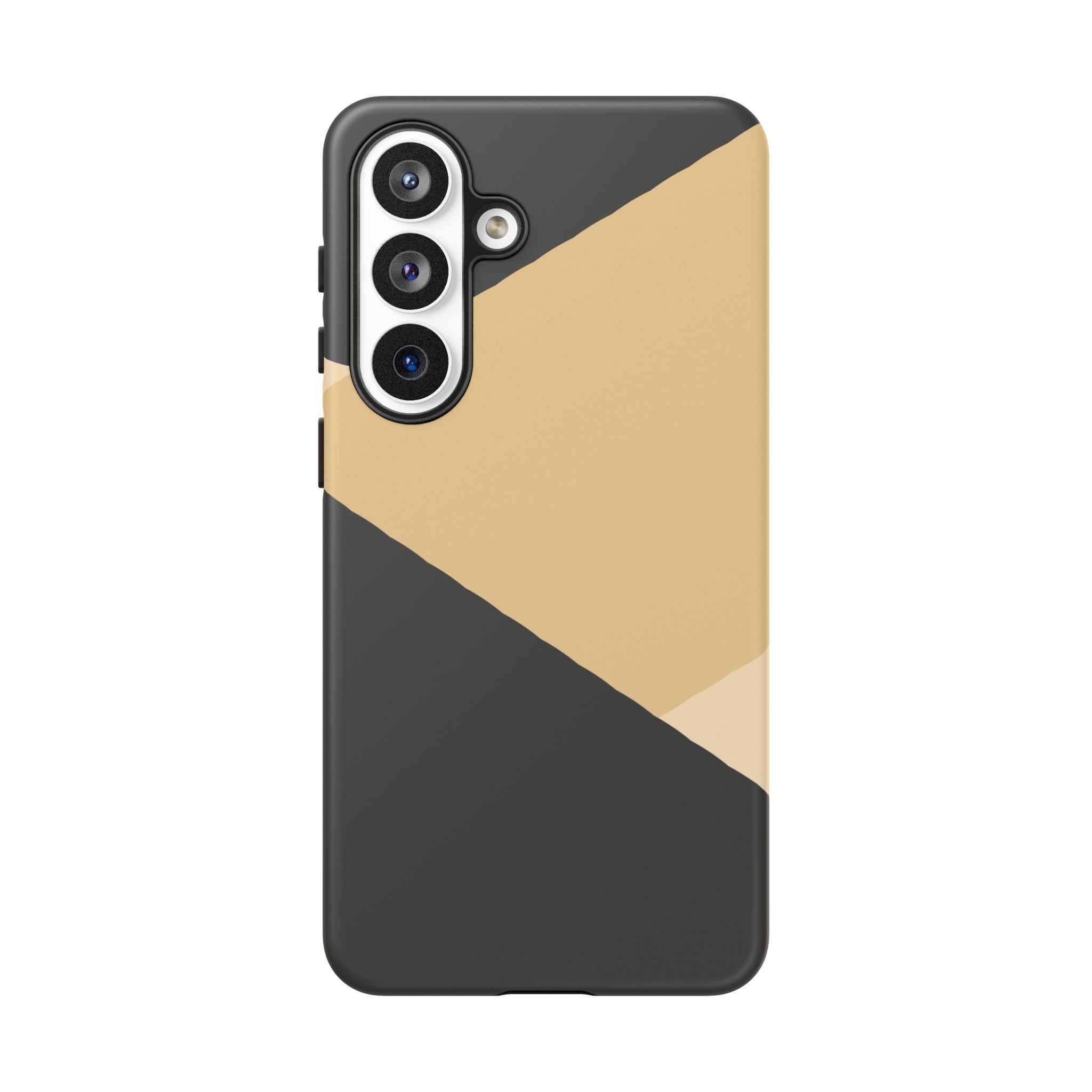 Geometric Beige Triangle Phone Case | Tough Protective Case