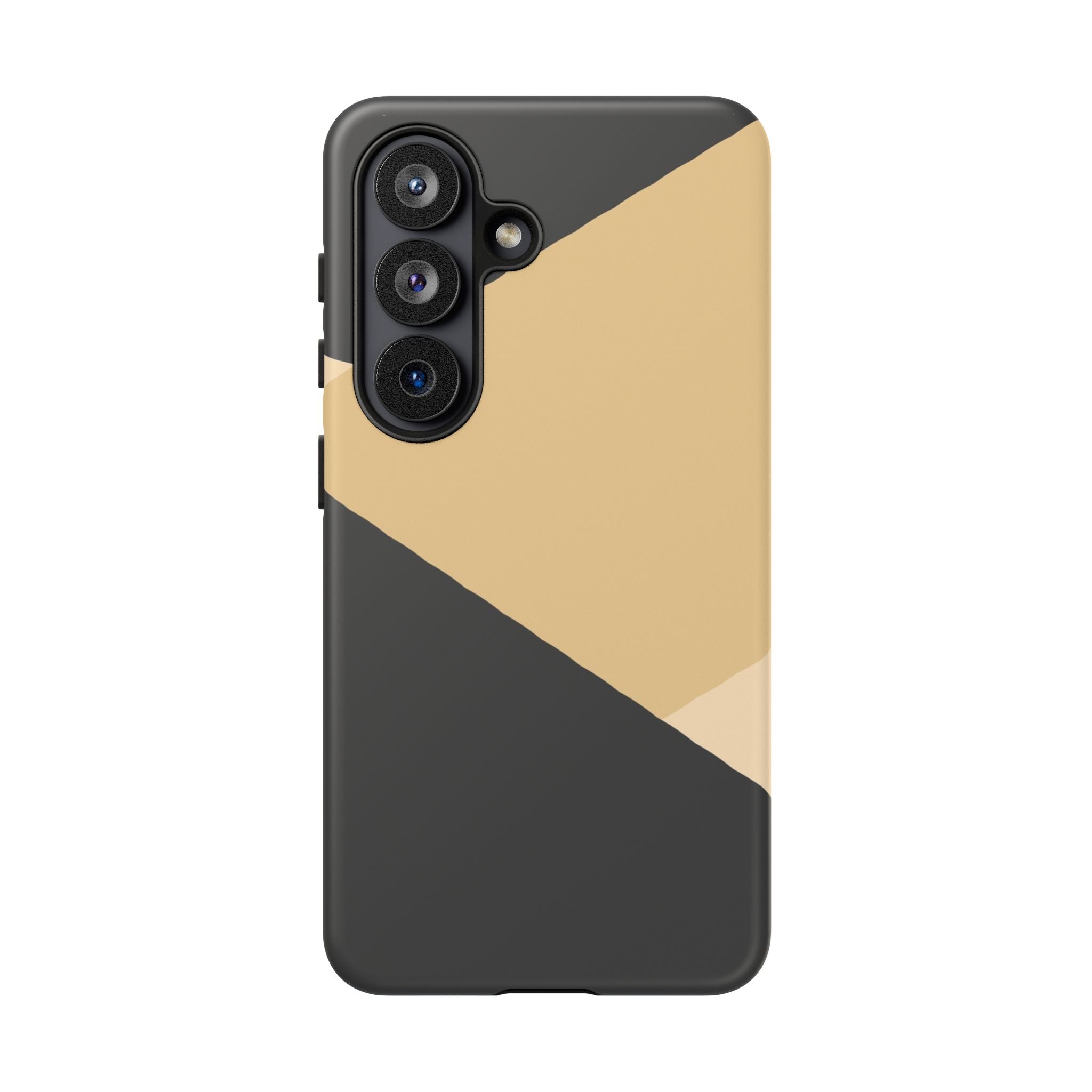 Geometric Beige Triangle Phone Case | Tough Protective Case
