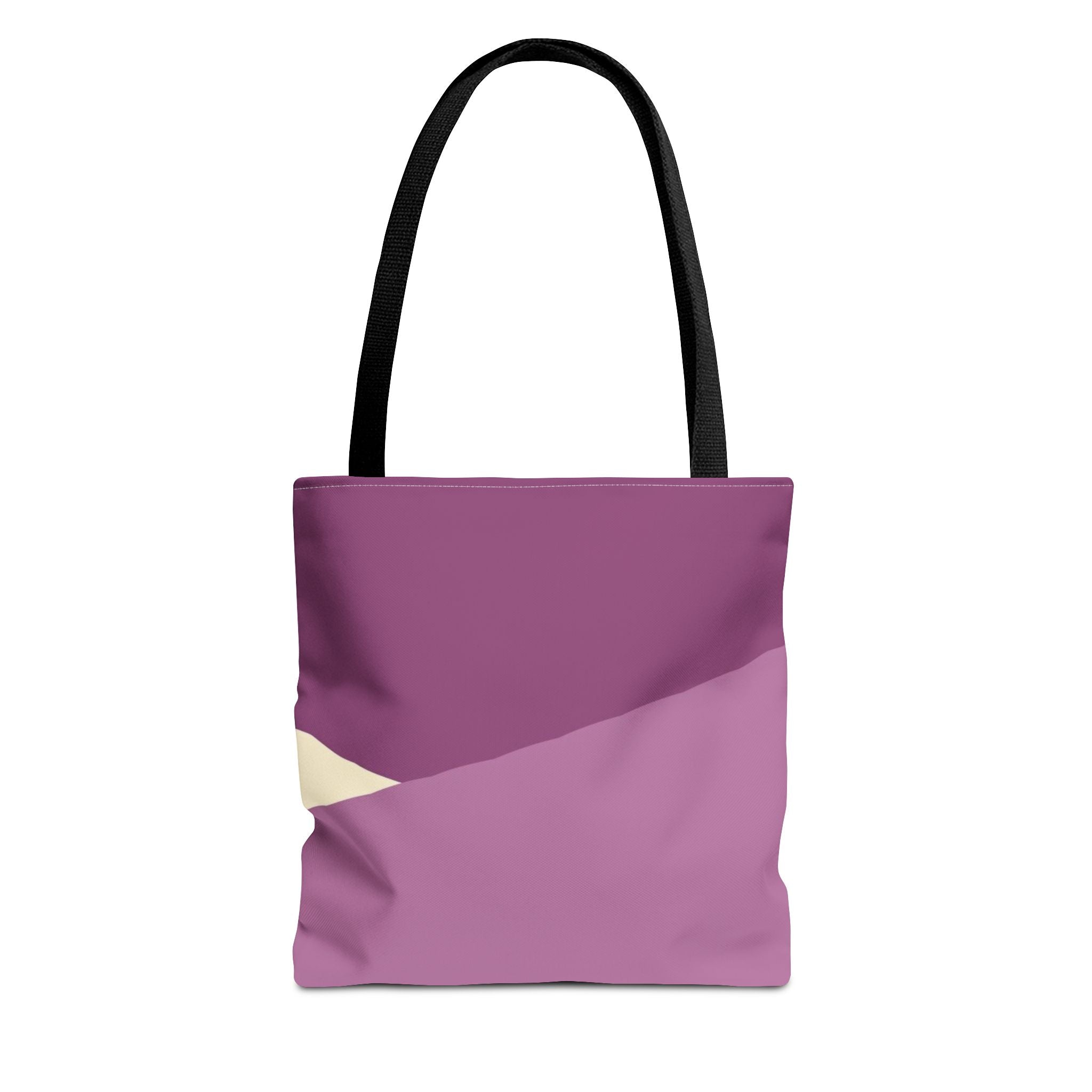 Abstract Pink Colorblock Tote Bag