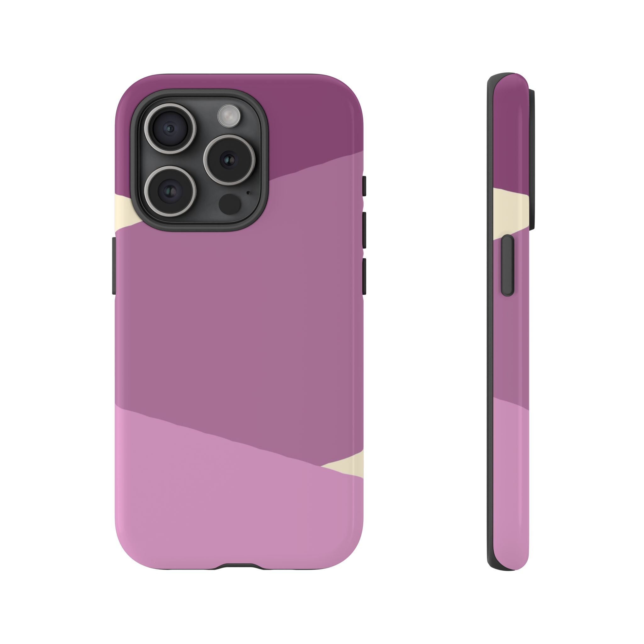 Geometric Pink Angles Phone Case | Tough Case