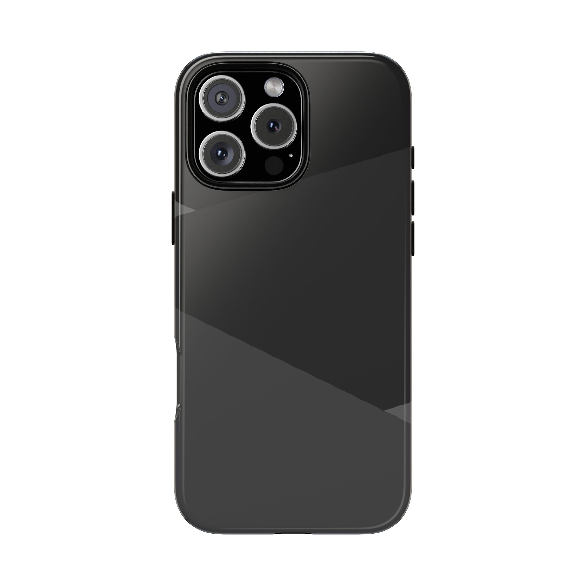 Geometric Black Diagonal Pattern Phone Case