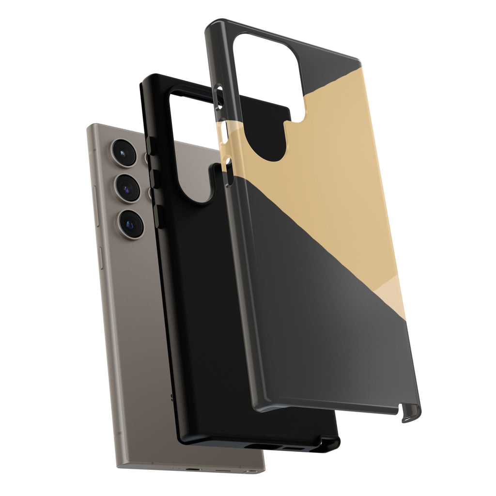 Geometric Beige Triangle Phone Case | Tough Protective Case