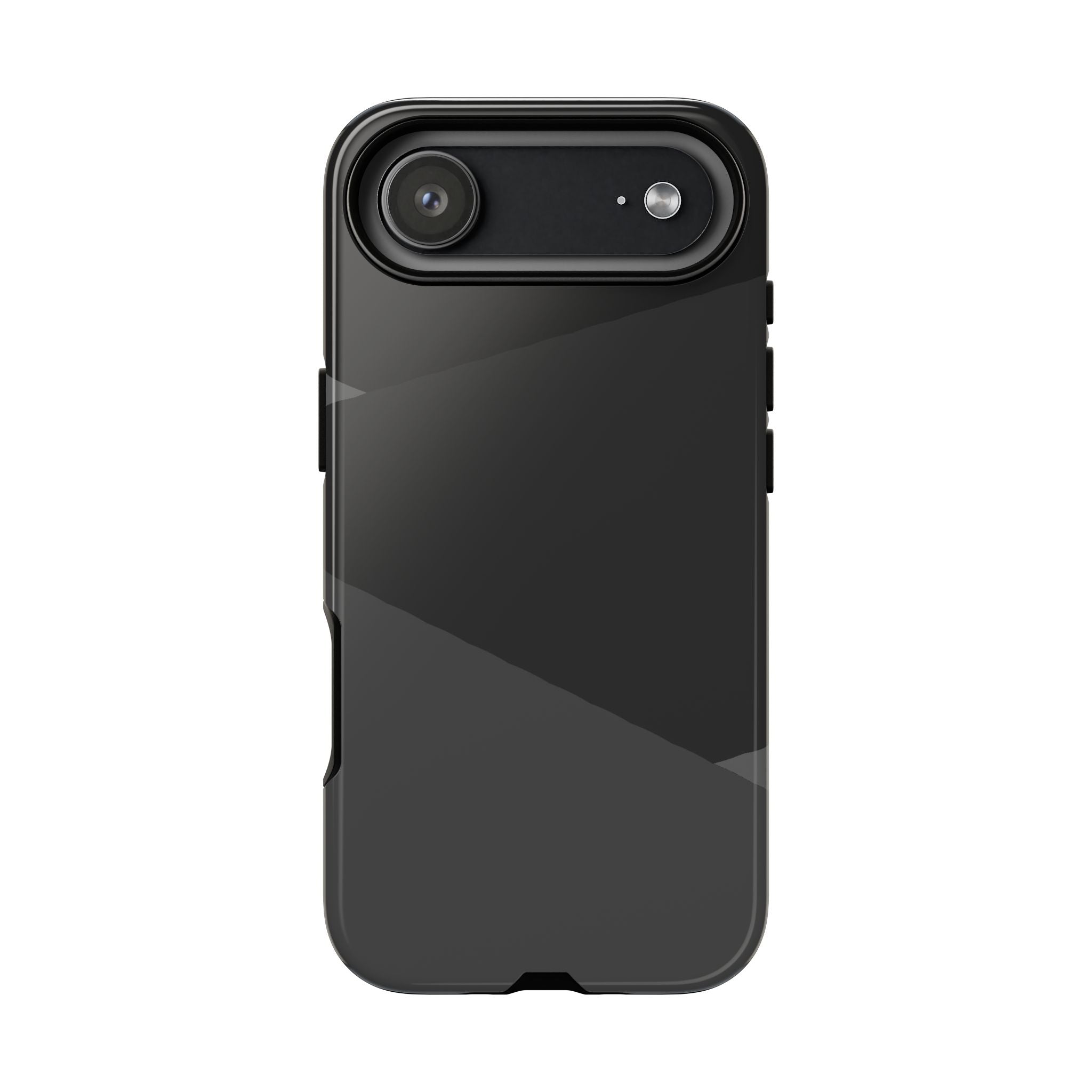 Geometric Black Diagonal Pattern Phone Case