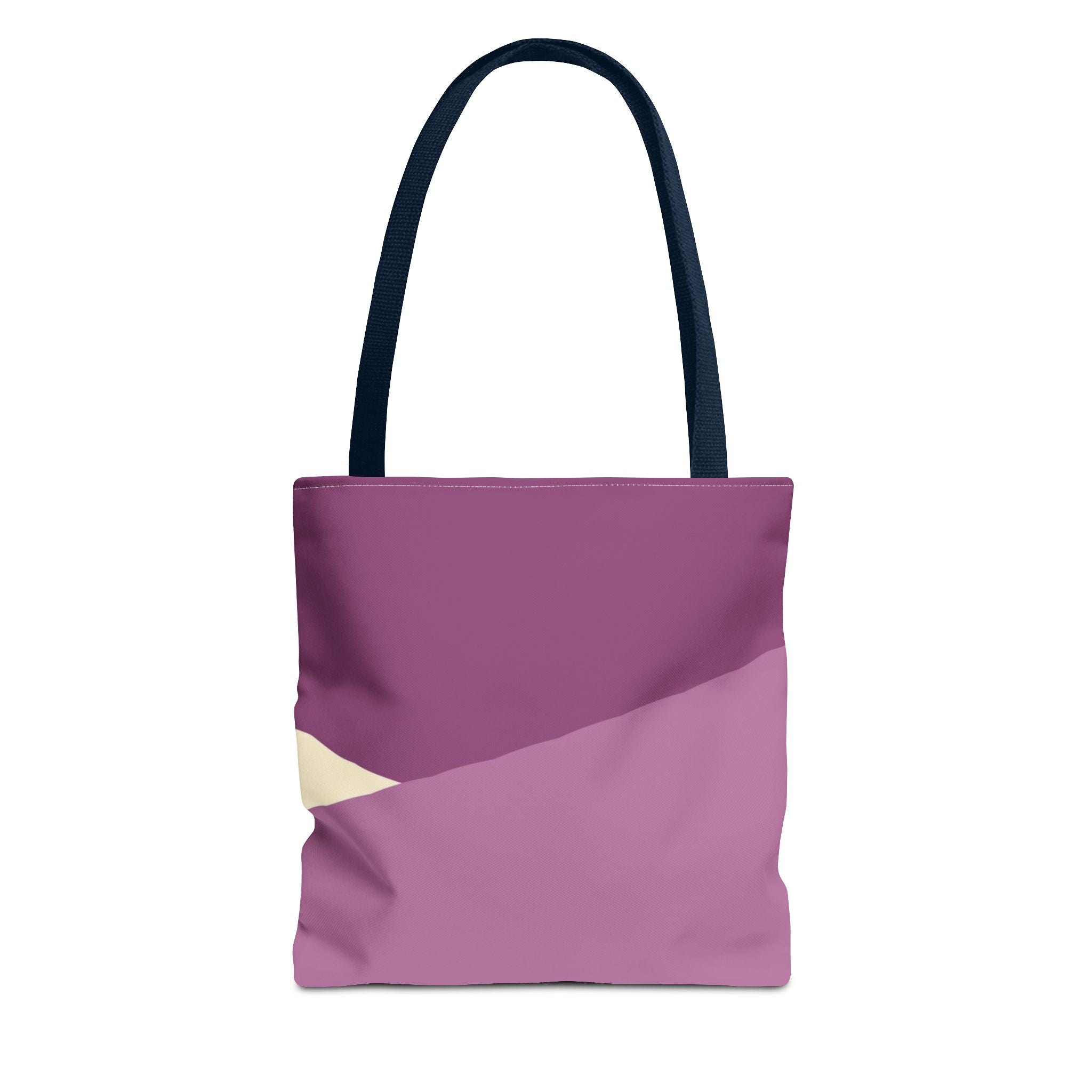 Abstract Pink Colorblock Tote Bag