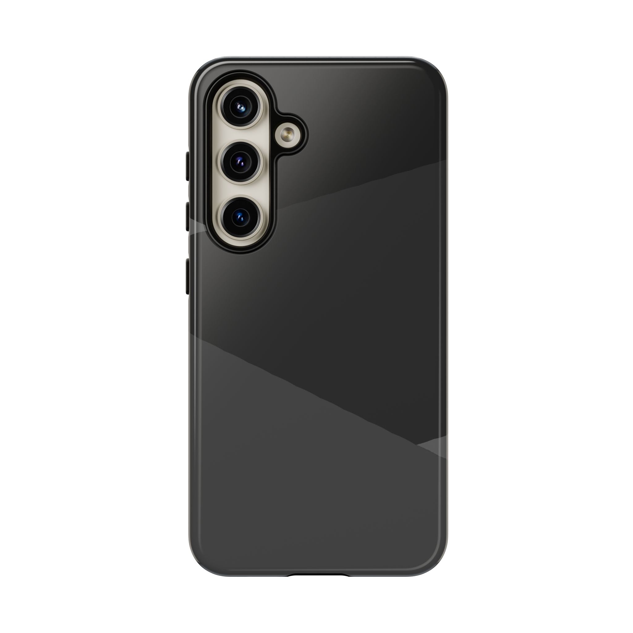 Geometric Black Diagonal Pattern Phone Case