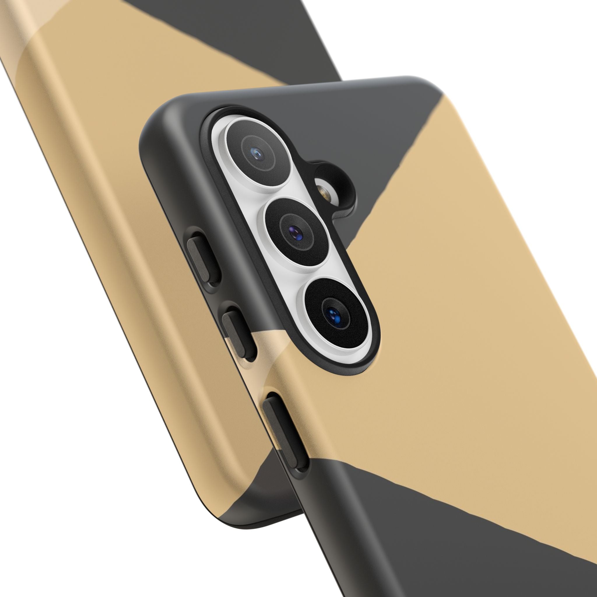 Geometric Beige Triangle Phone Case | Tough Protective Case