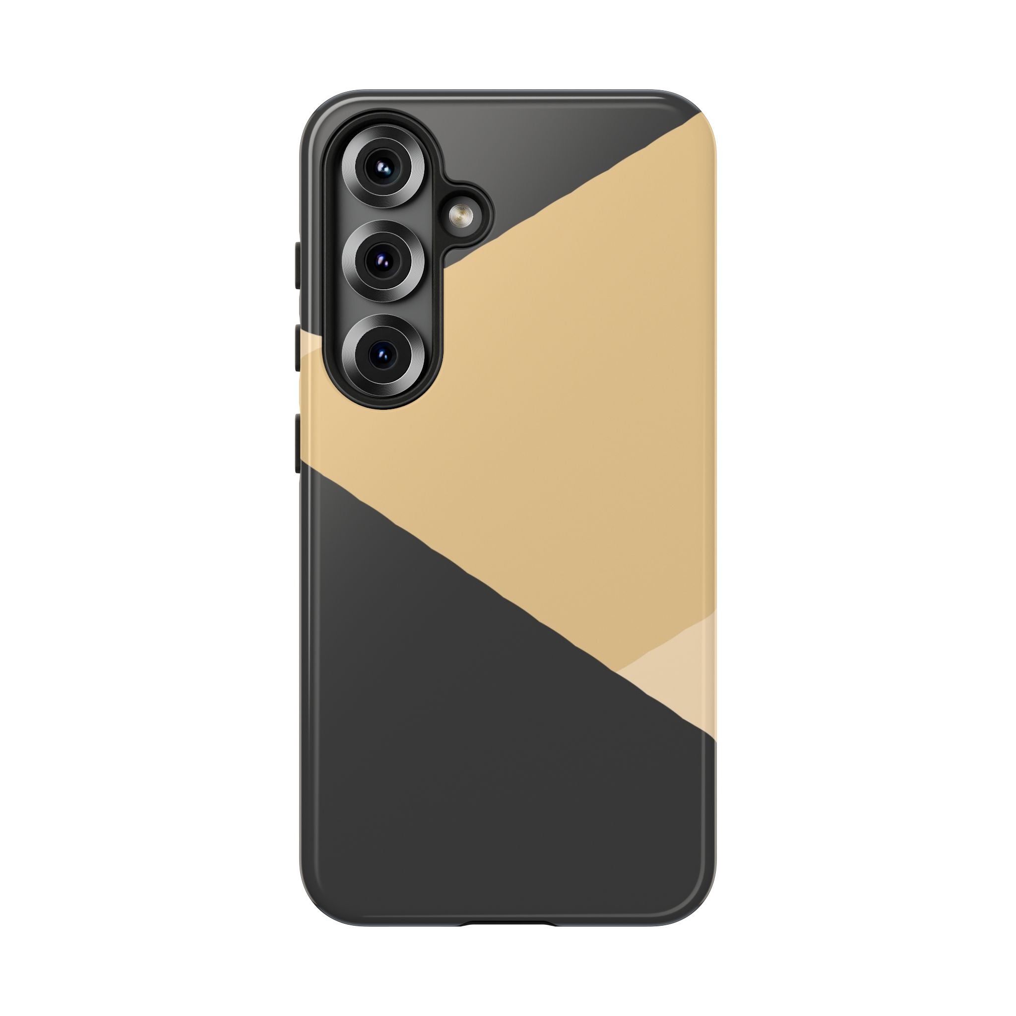 Geometric Beige Triangle Phone Case | Tough Protective Case