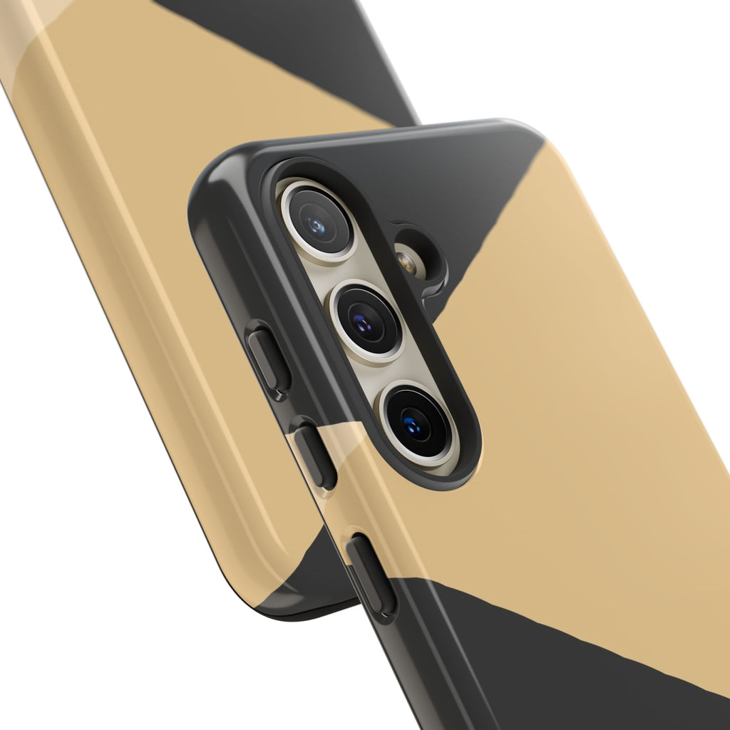 Geometric Beige Triangle Phone Case | Tough Protective Case