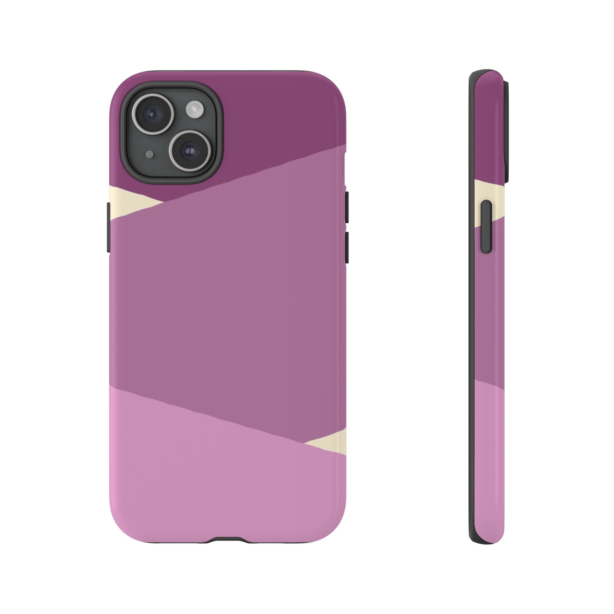 Geometric Pink Angles Phone Case | Tough Case
