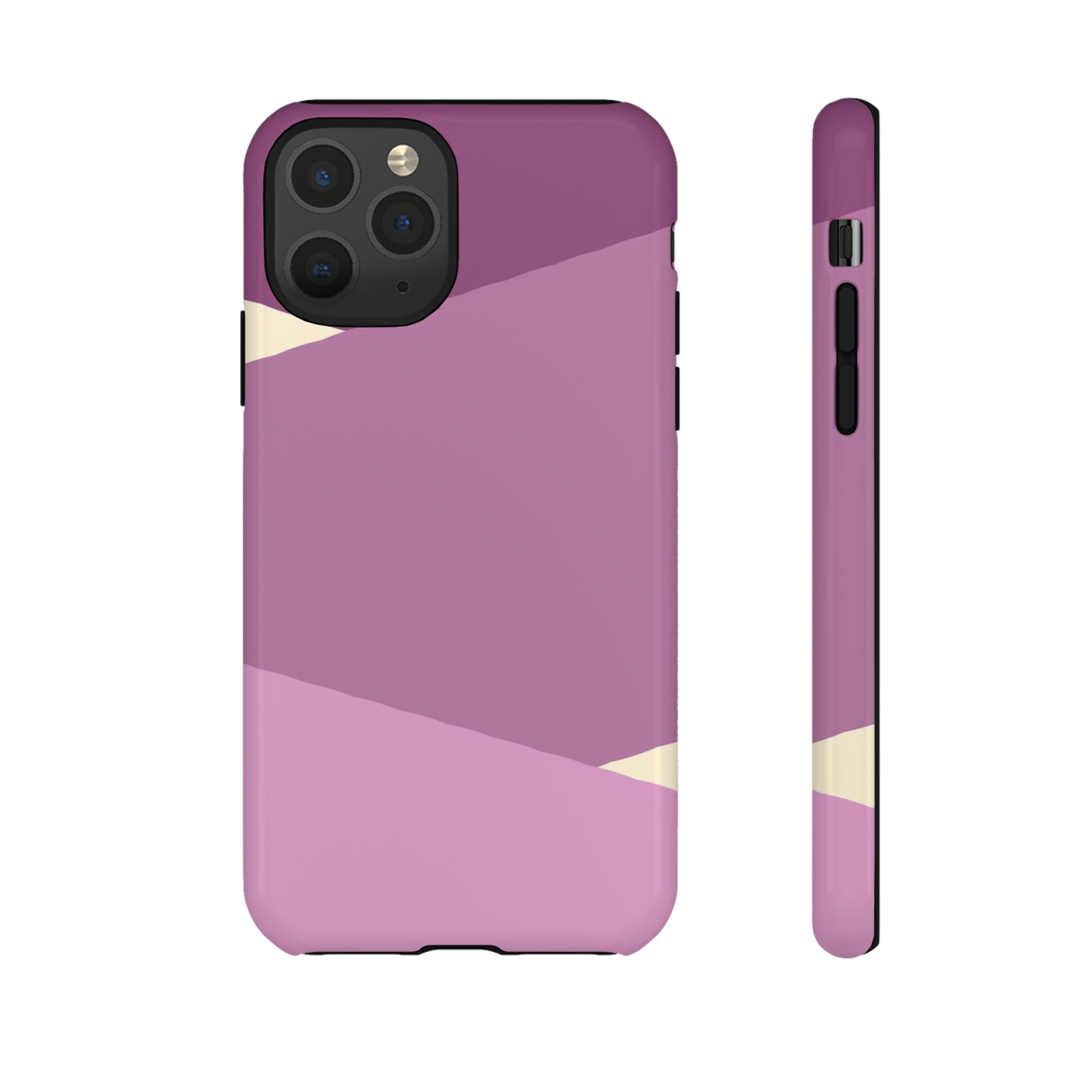Geometric Pink Angles Phone Case | Tough Case