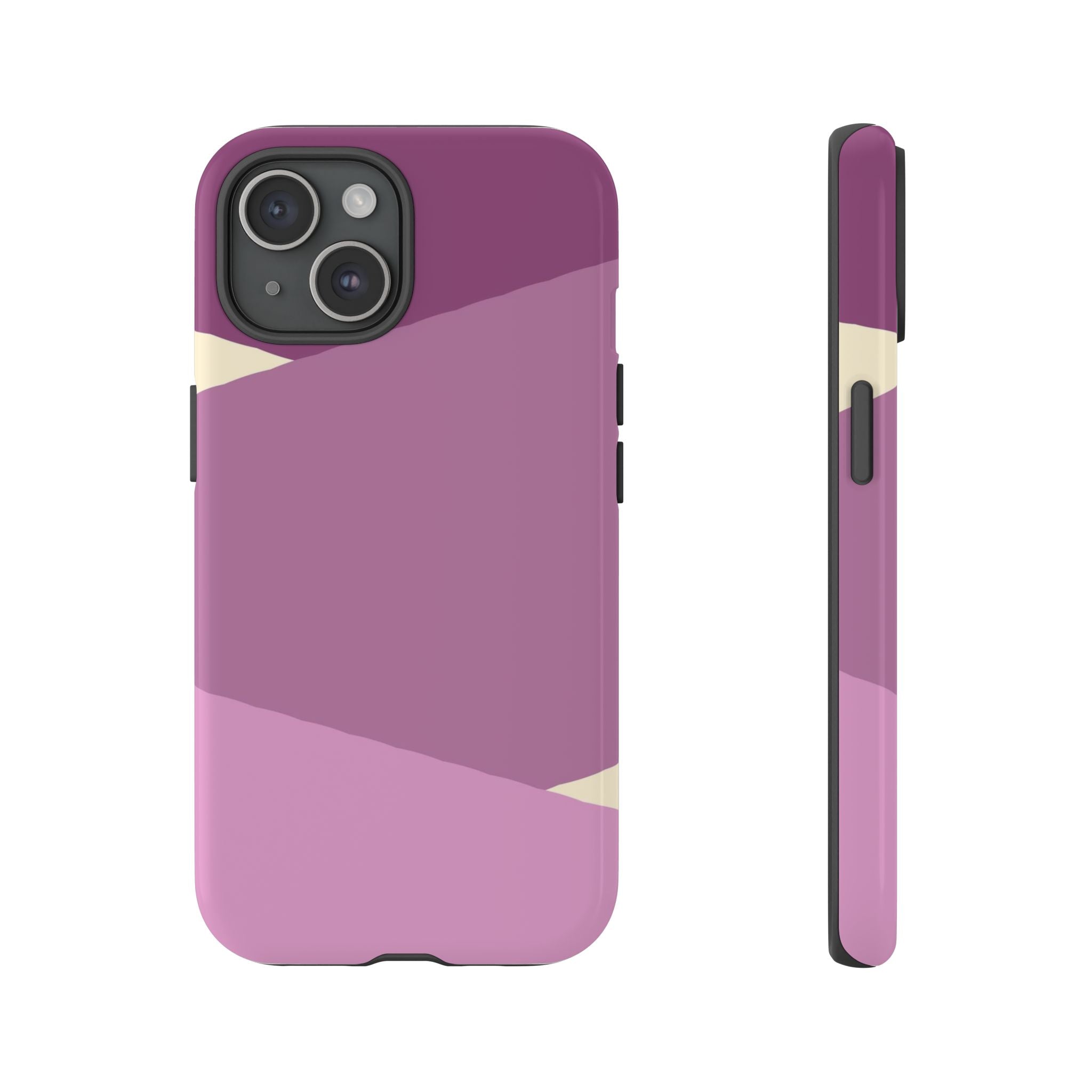 Geometric Pink Angles Phone Case | Tough Case