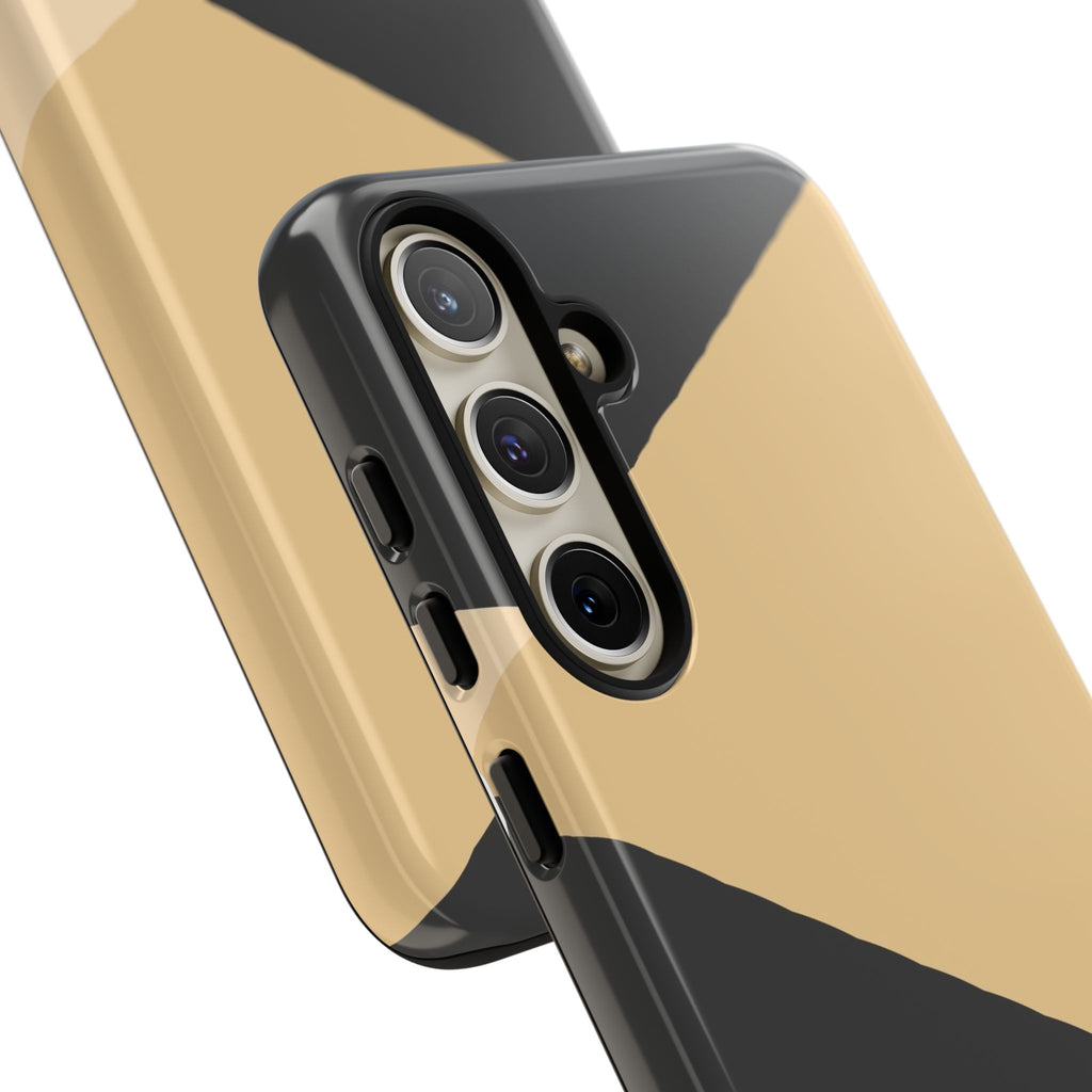 Geometric Beige Triangle Phone Case | Tough Protective Case