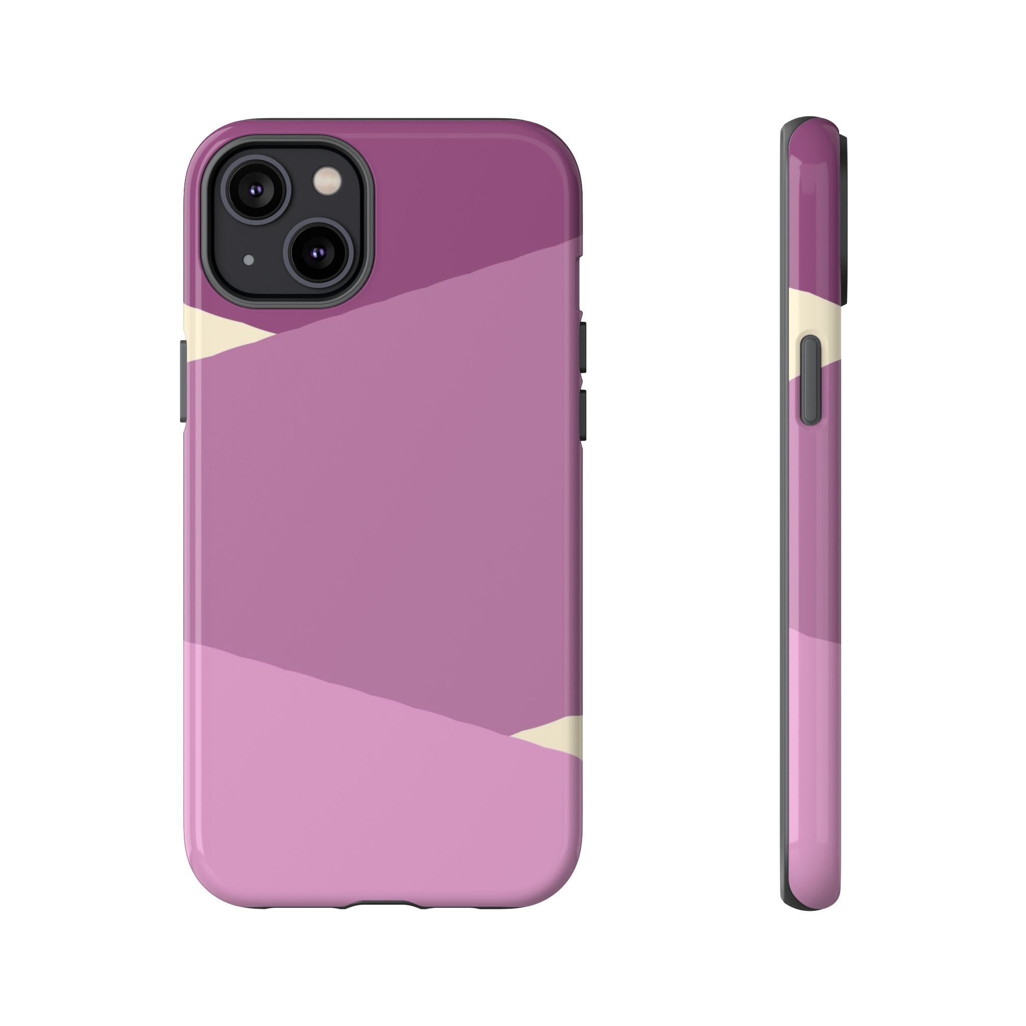 Geometric Pink Angles Phone Case | Tough Case