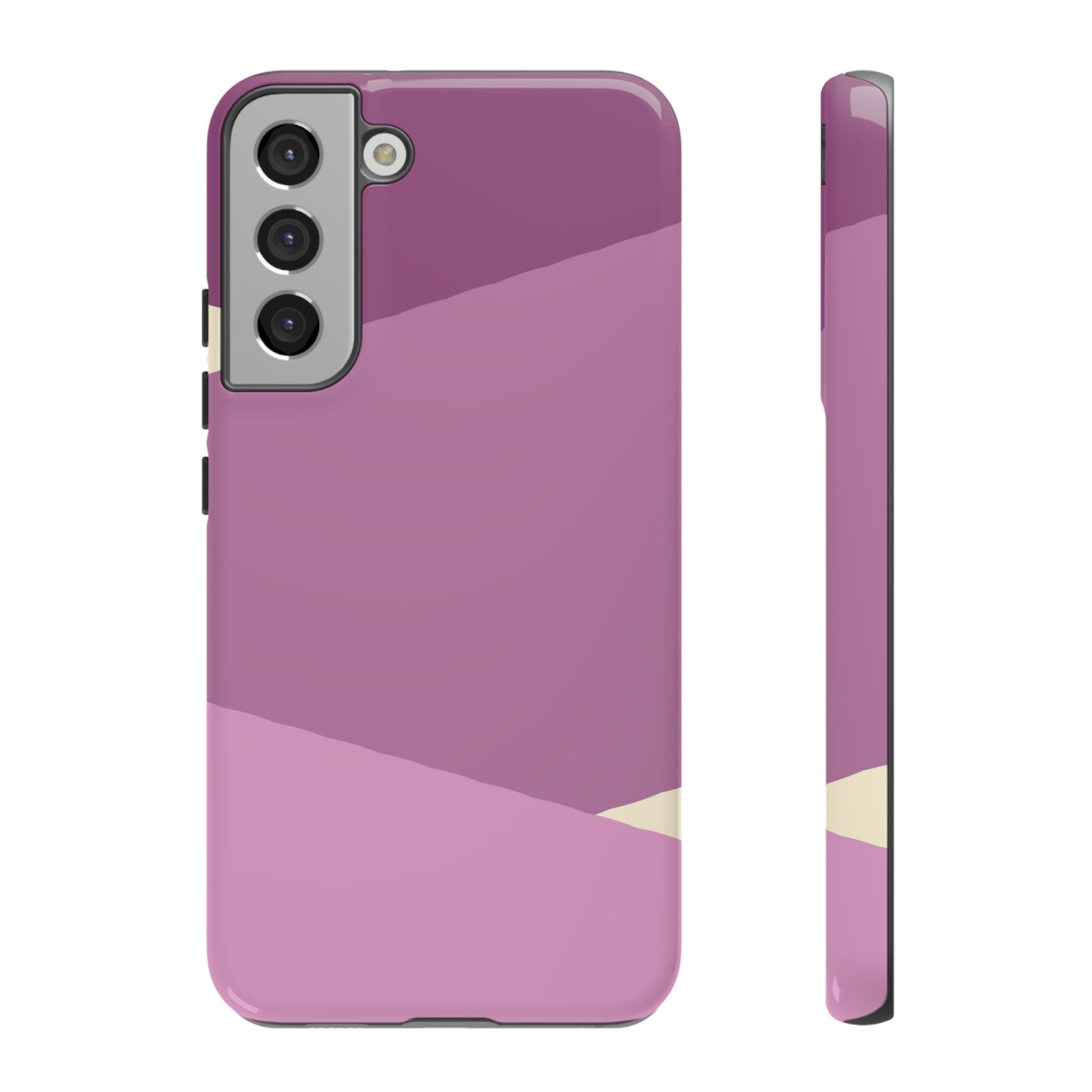 Geometric Pink Angles Phone Case | Tough Case