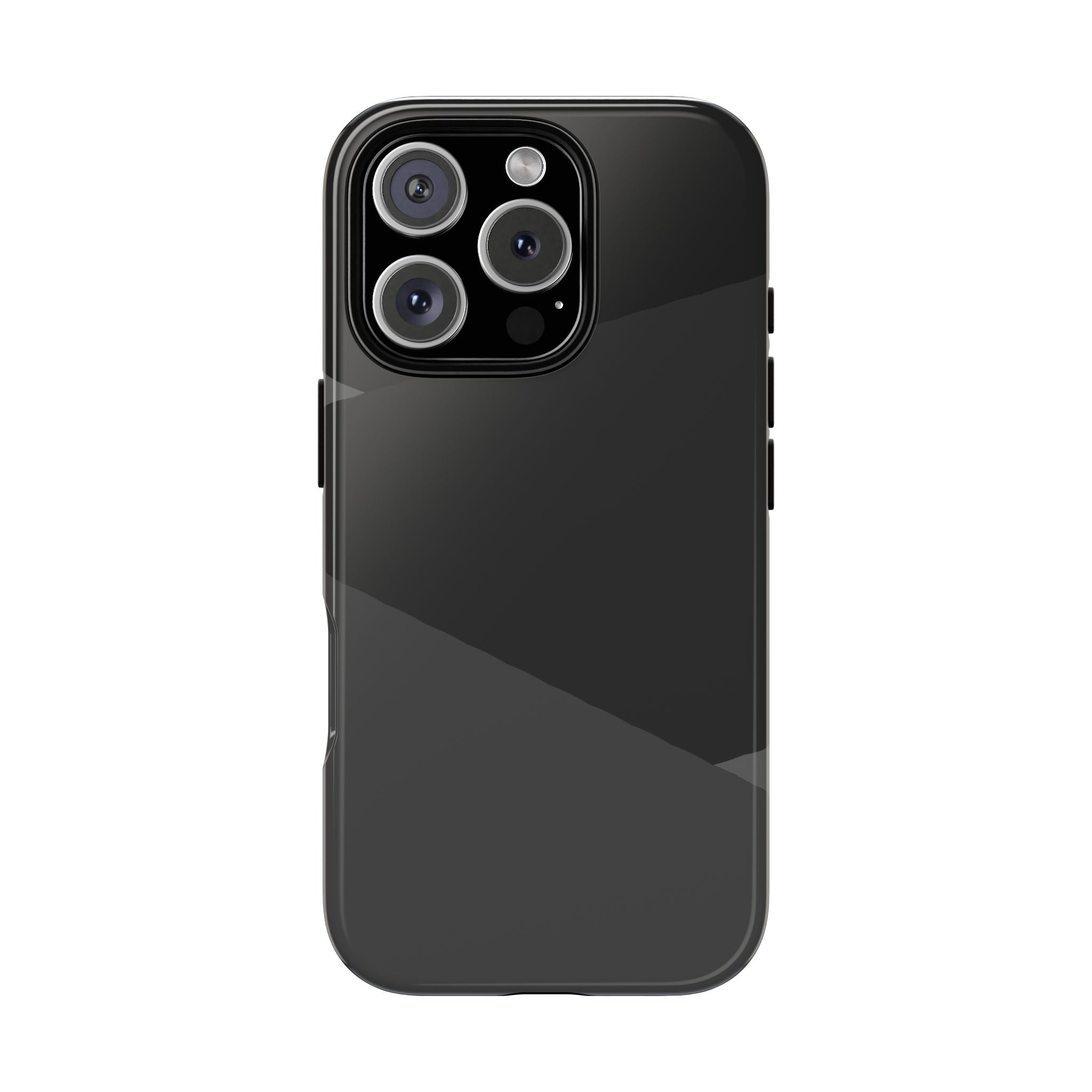 Geometric Black Diagonal Pattern Phone Case