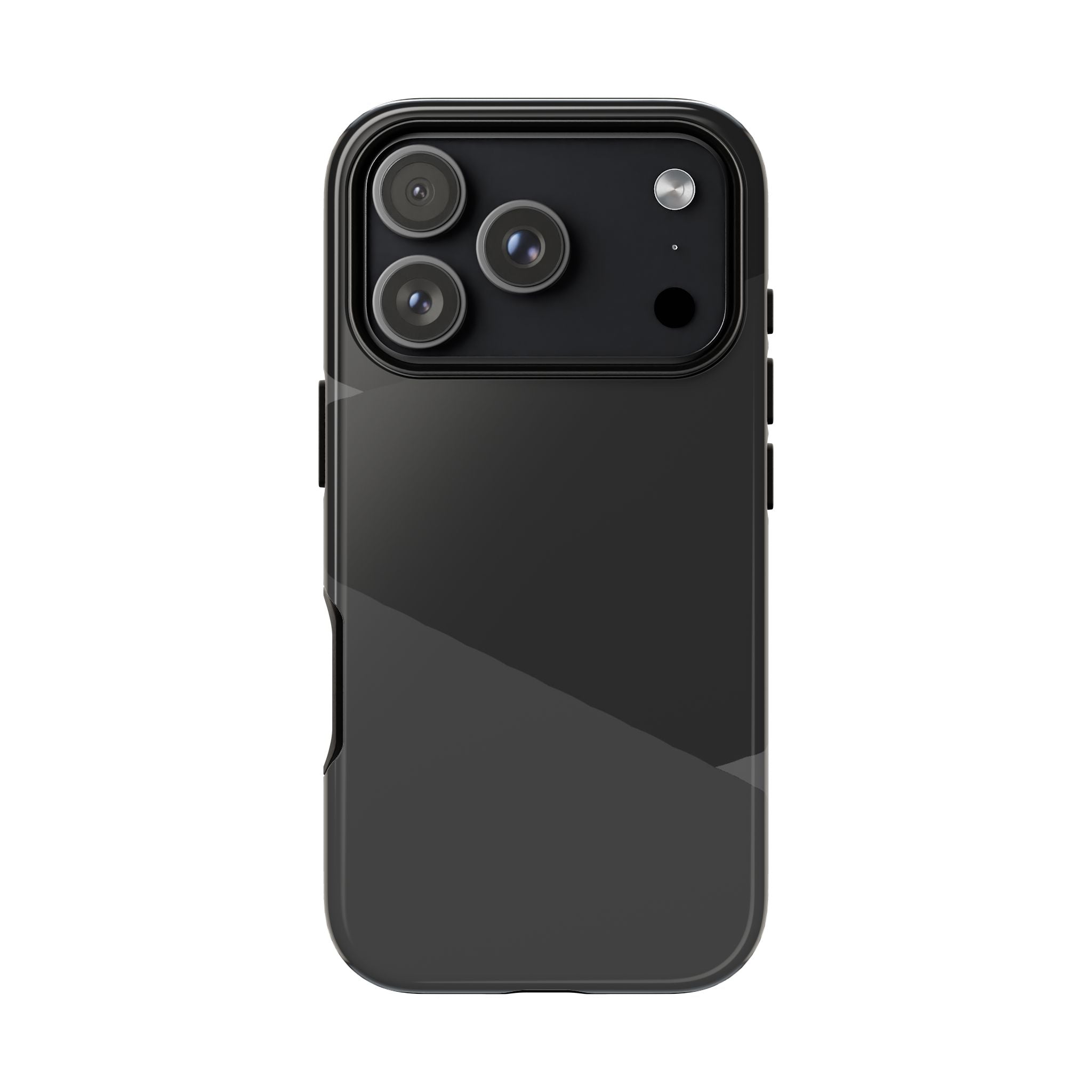 Geometric Black Diagonal Pattern Phone Case
