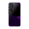 Purple Geometric Tough Phone Case — Slim Protective iPhone Cover
