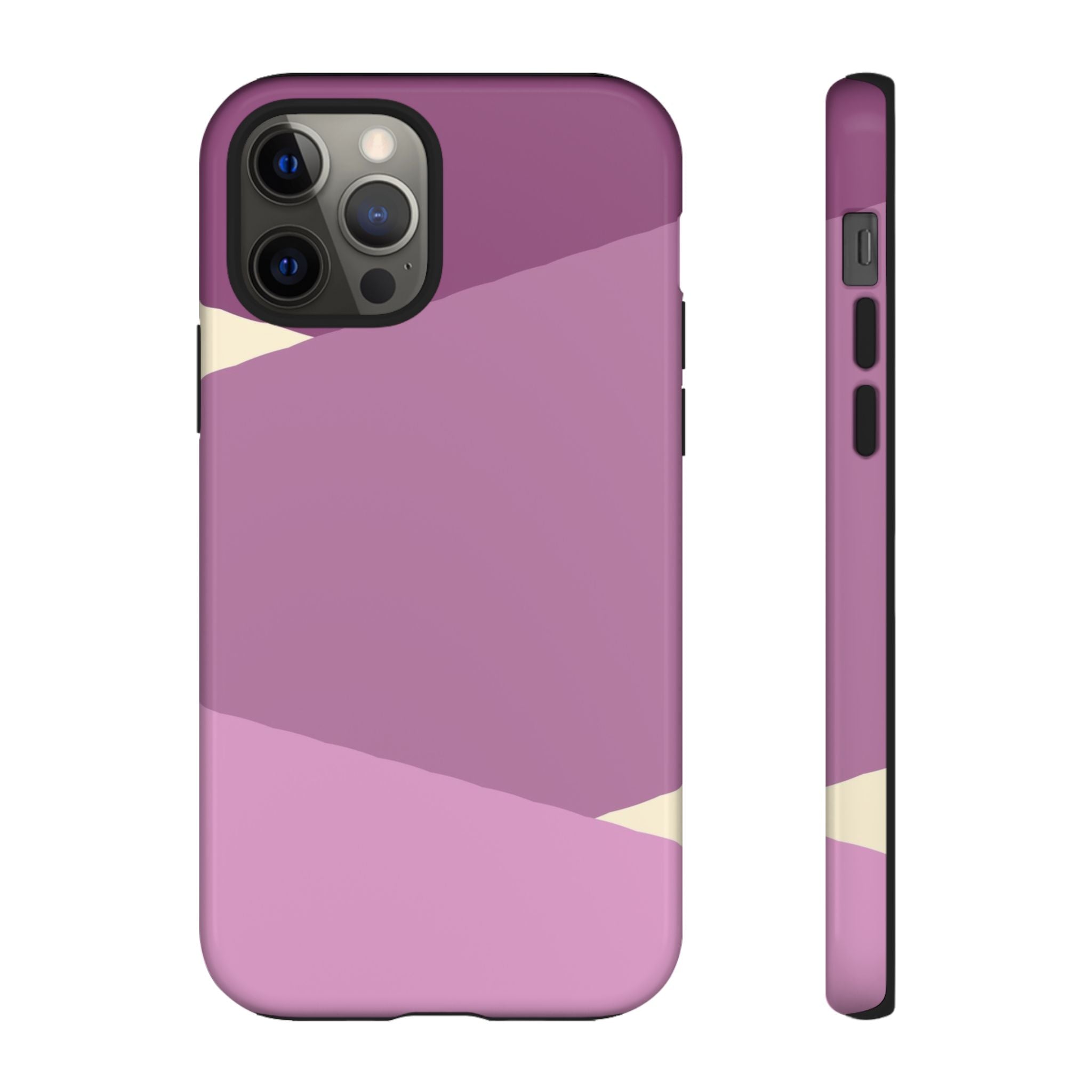 Geometric Pink Angles Phone Case | Tough Case