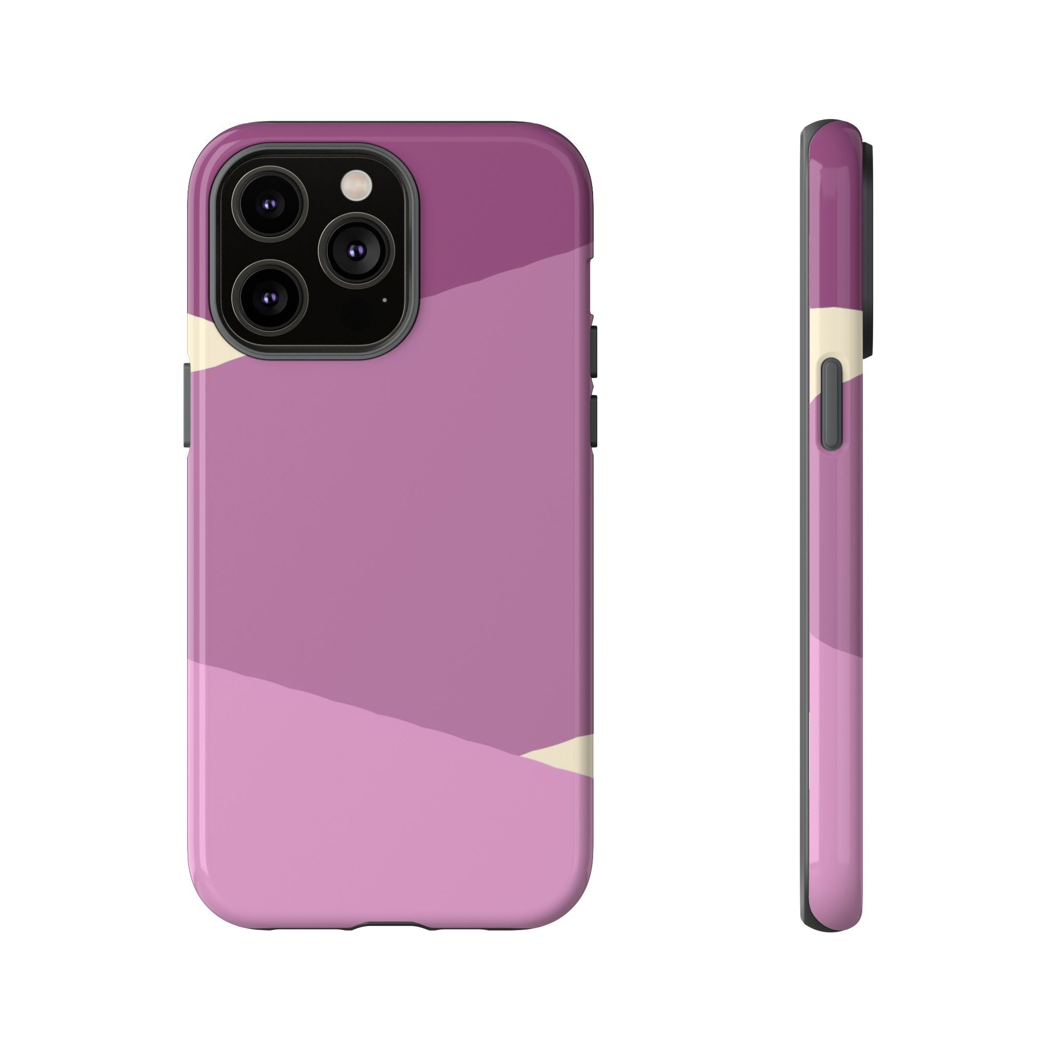 Geometric Pink Angles Phone Case | Tough Case