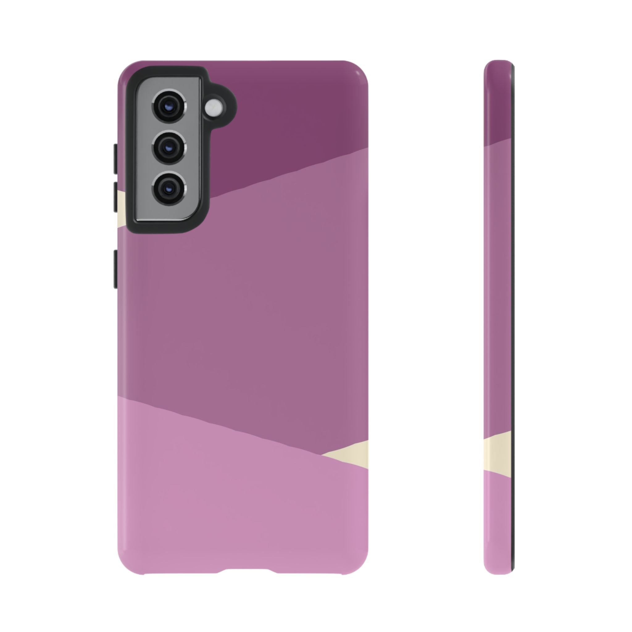 Geometric Pink Angles Phone Case | Tough Case