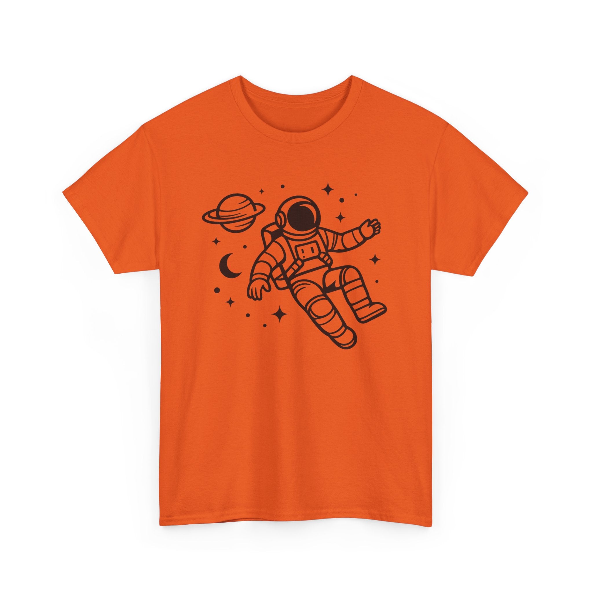 Astronaut Space Tee — Minimal Floating Astronaut Graphic T-Shirt