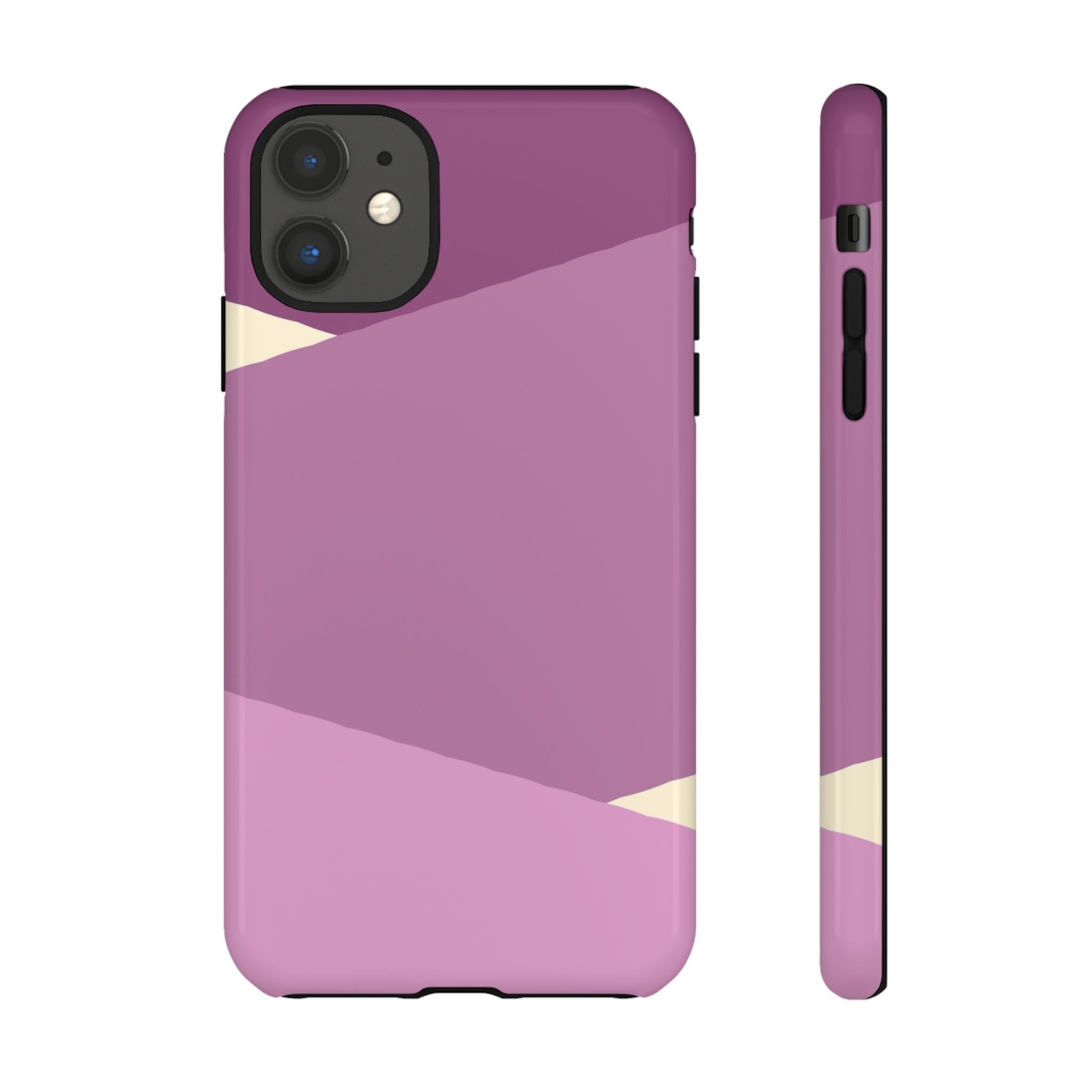 Geometric Pink Angles Phone Case | Tough Case